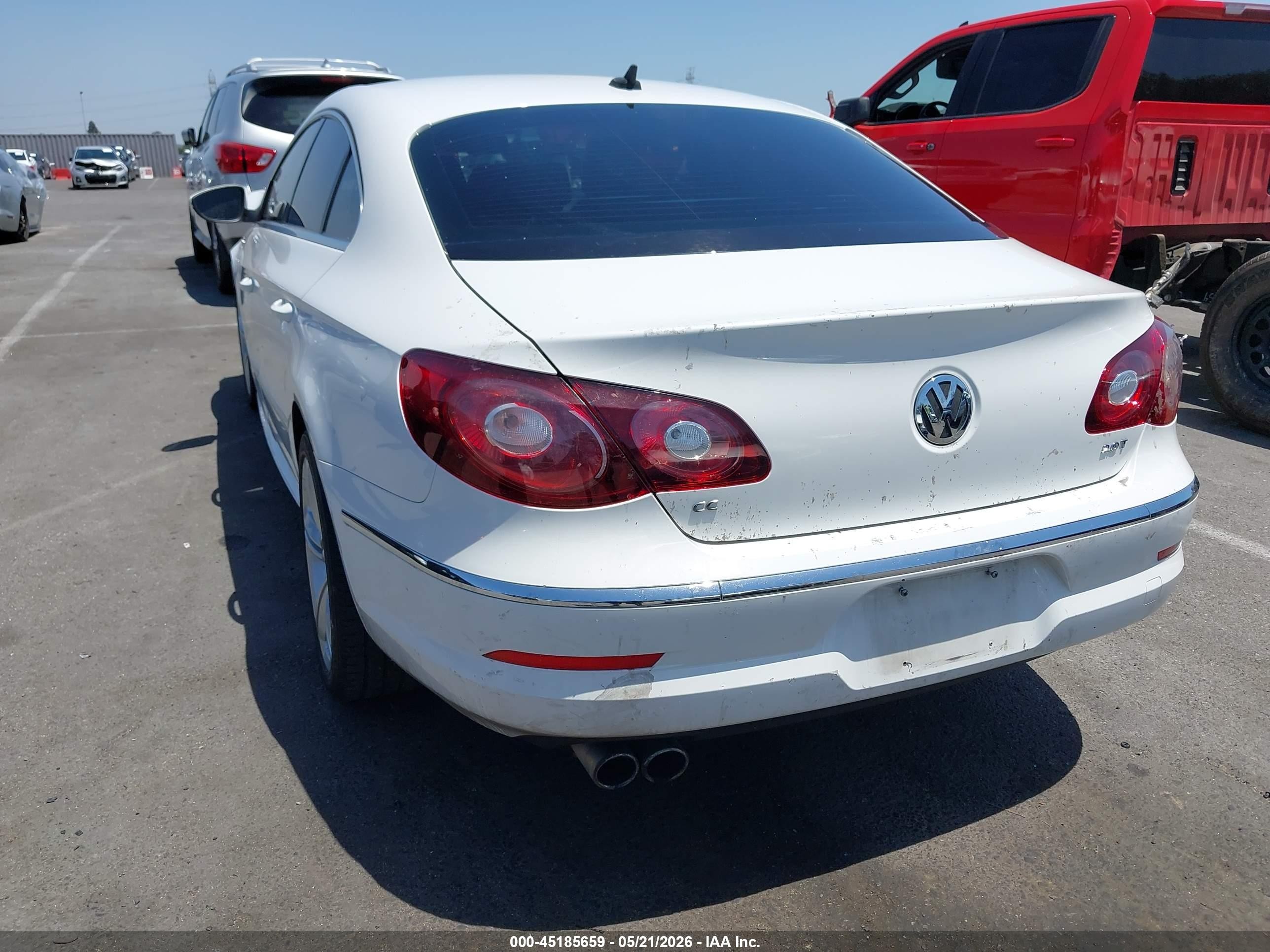 2012 Volkswagen Cc R-line Белый vin: WVWMP7ANXCE541340