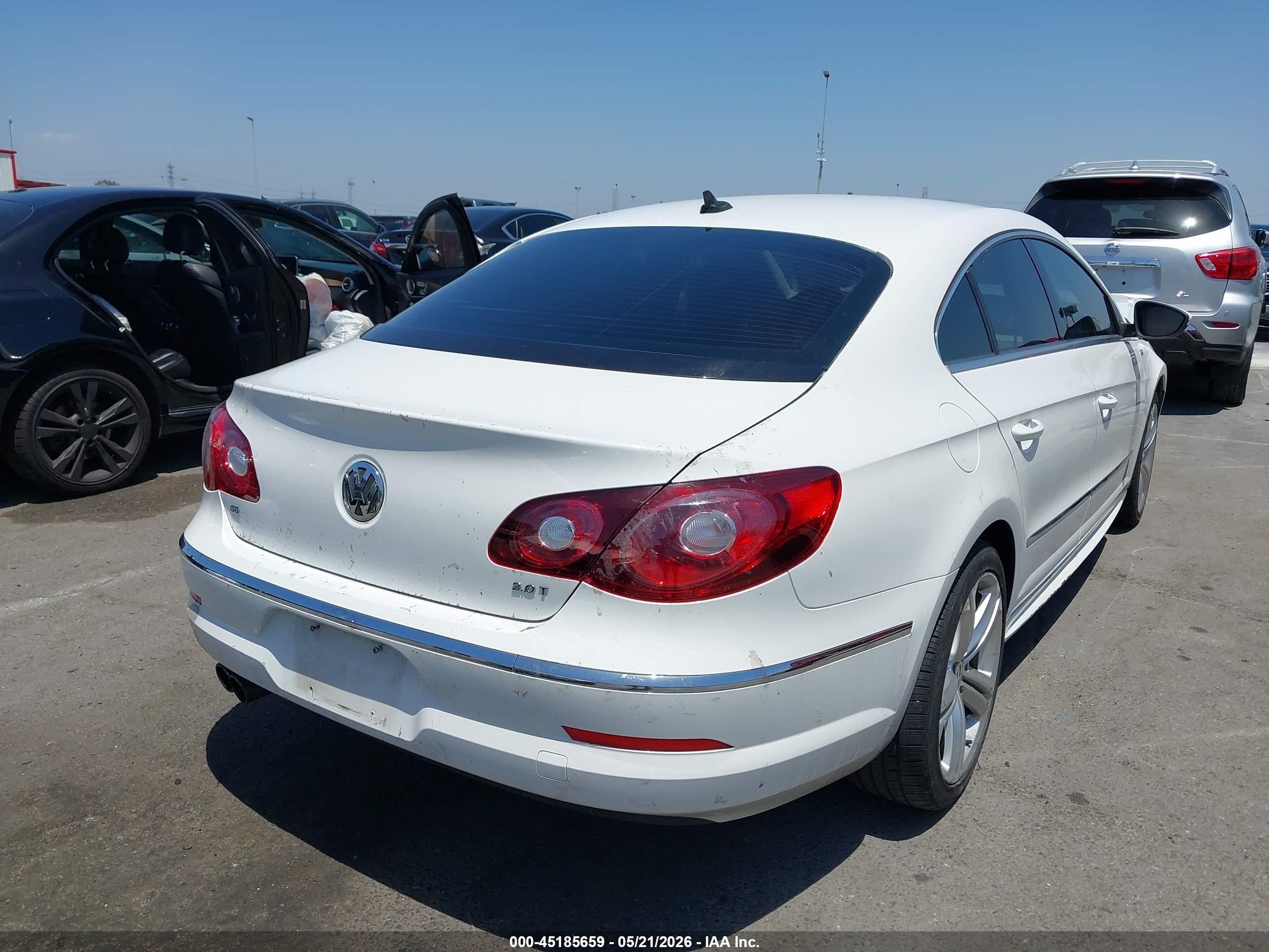 2012 Volkswagen Cc R-line Белый vin: WVWMP7ANXCE541340