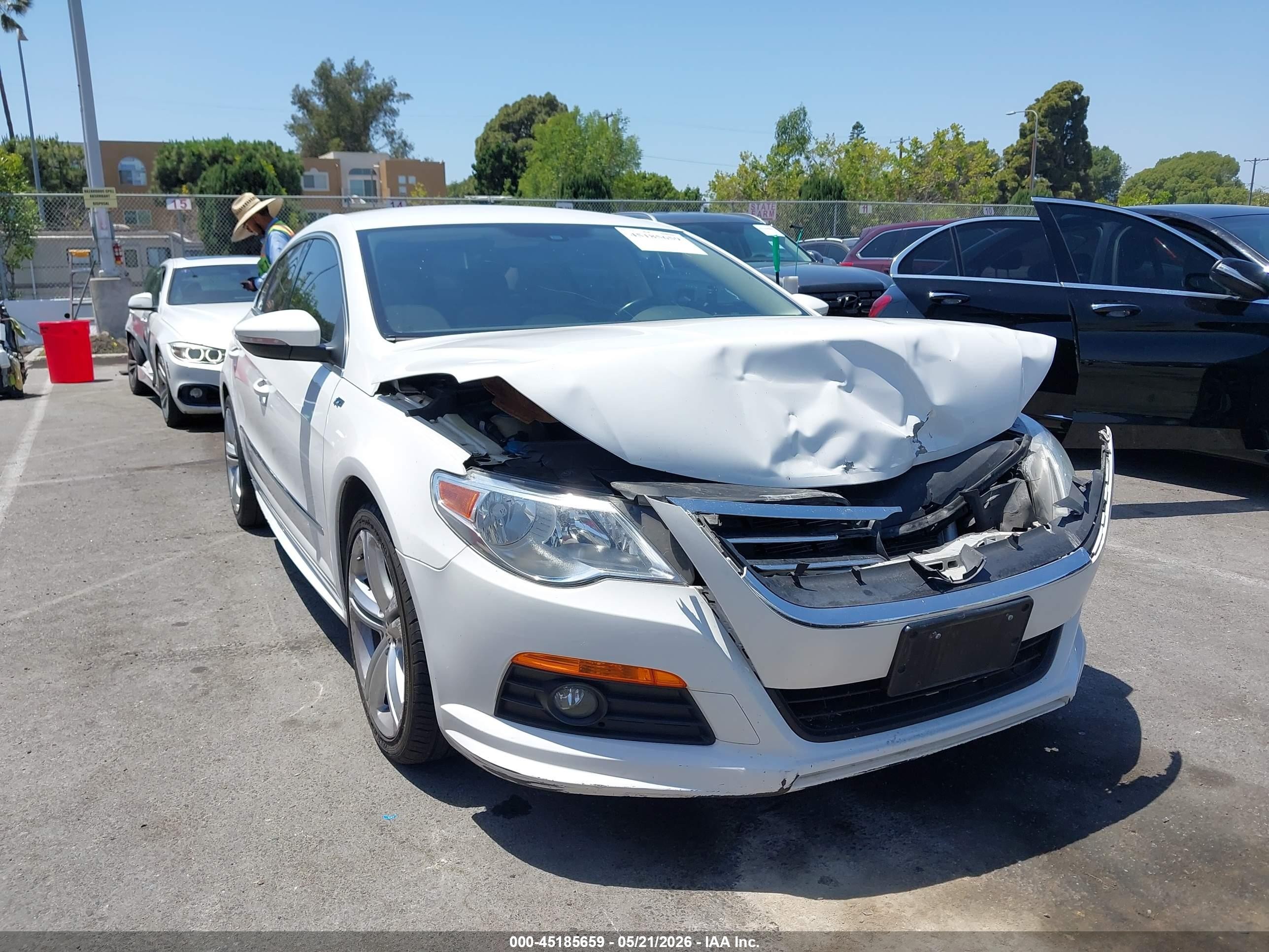 2012 Volkswagen Cc R-line Белый vin: WVWMP7ANXCE541340