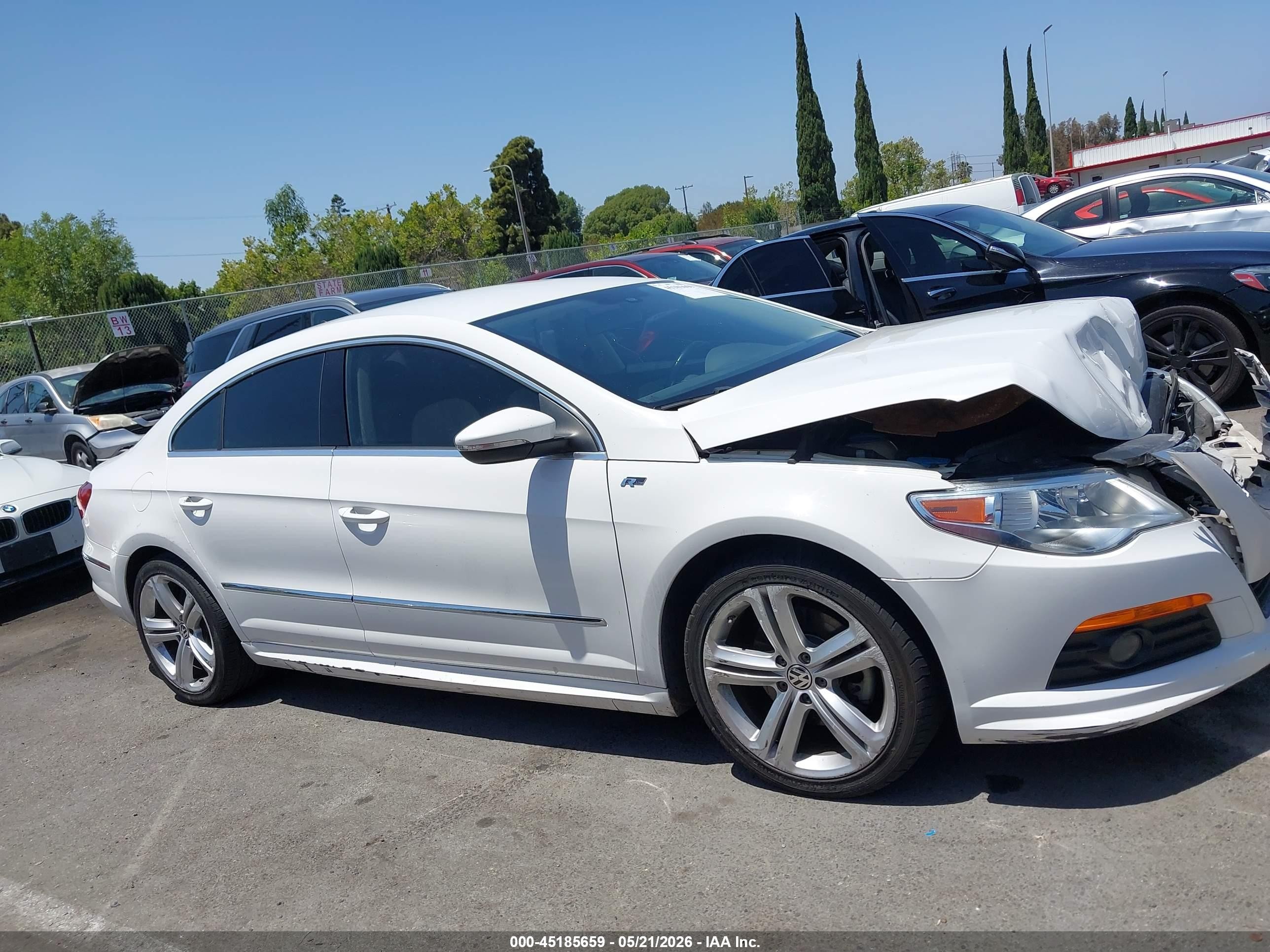 2012 Volkswagen Cc R-line Белый vin: WVWMP7ANXCE541340