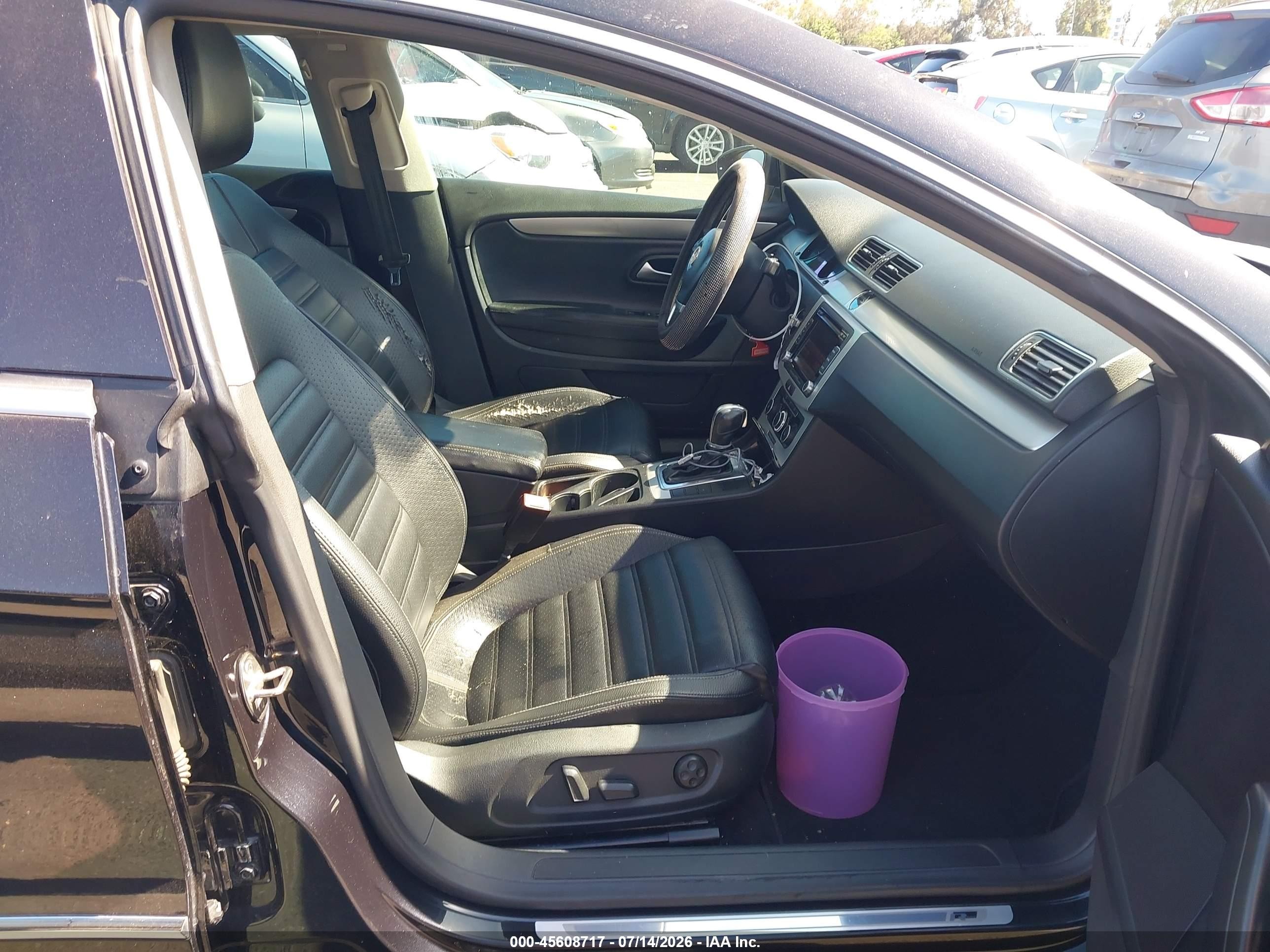 2012 Volkswagen Cc R-line Black vin: WVWMP7ANXCE546778