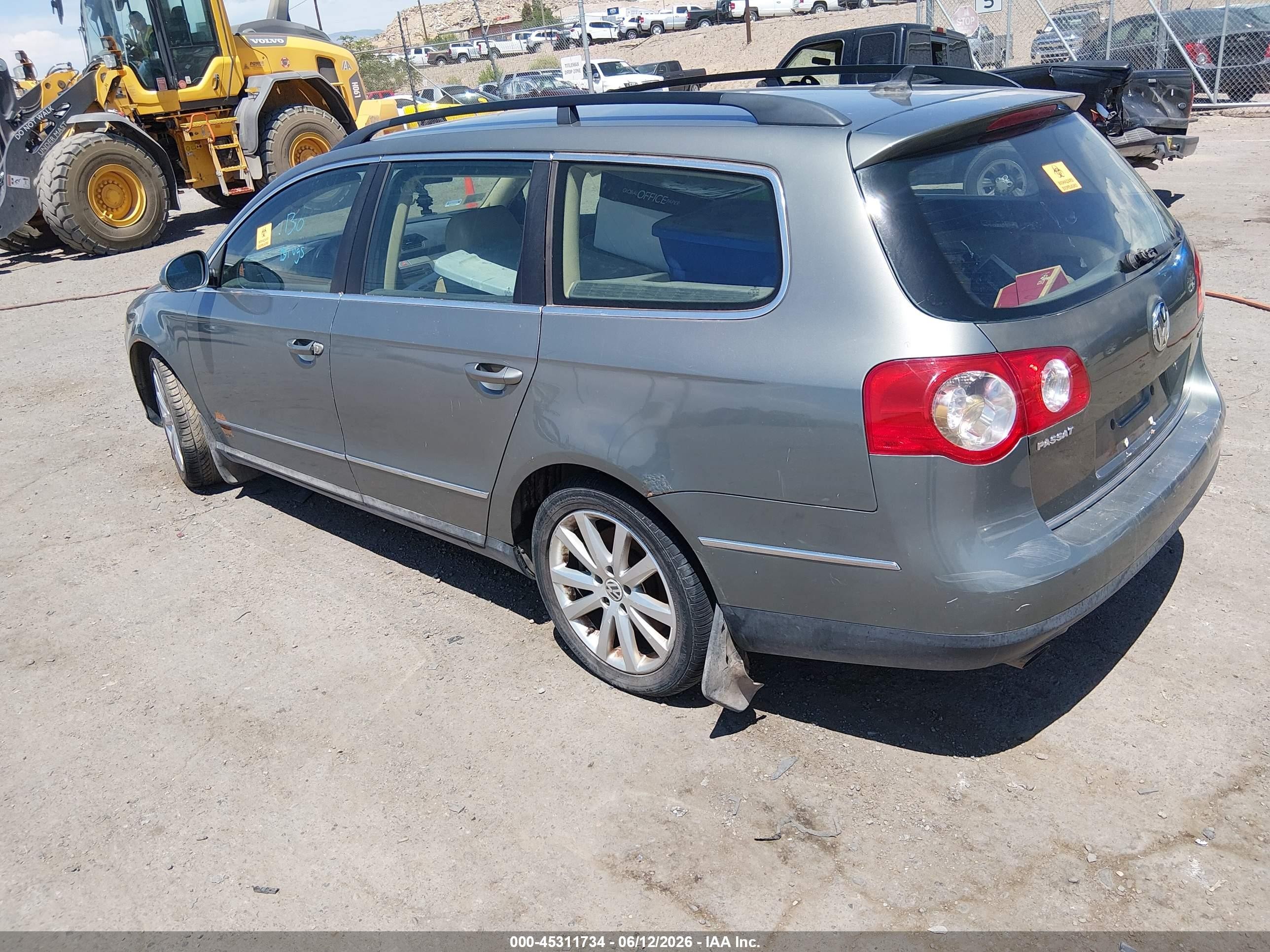 2007 Volkswagen Passat 3.6 Gray vin: WVWMU73C17E008755