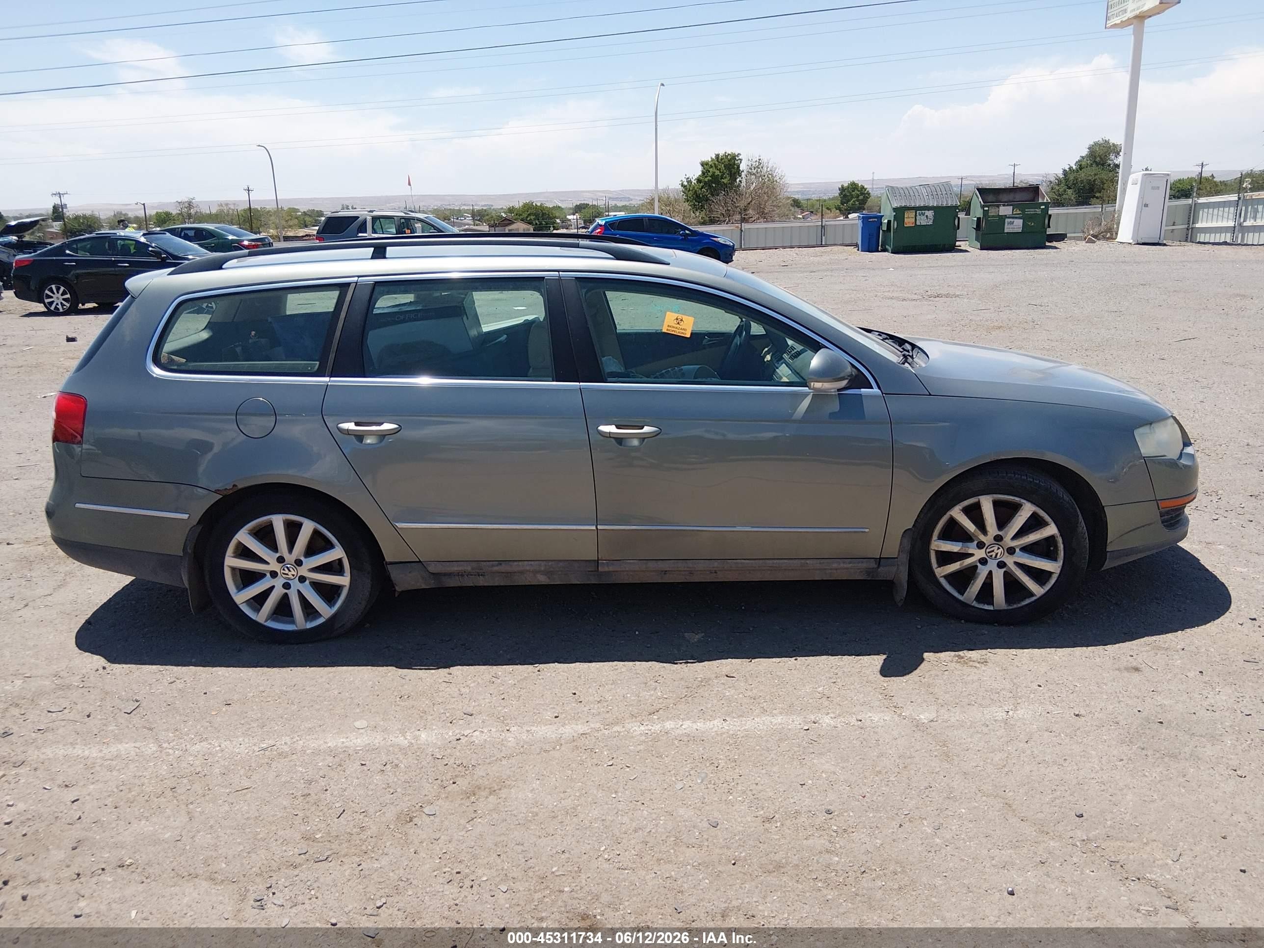 2007 Volkswagen Passat 3.6 Gray vin: WVWMU73C17E008755