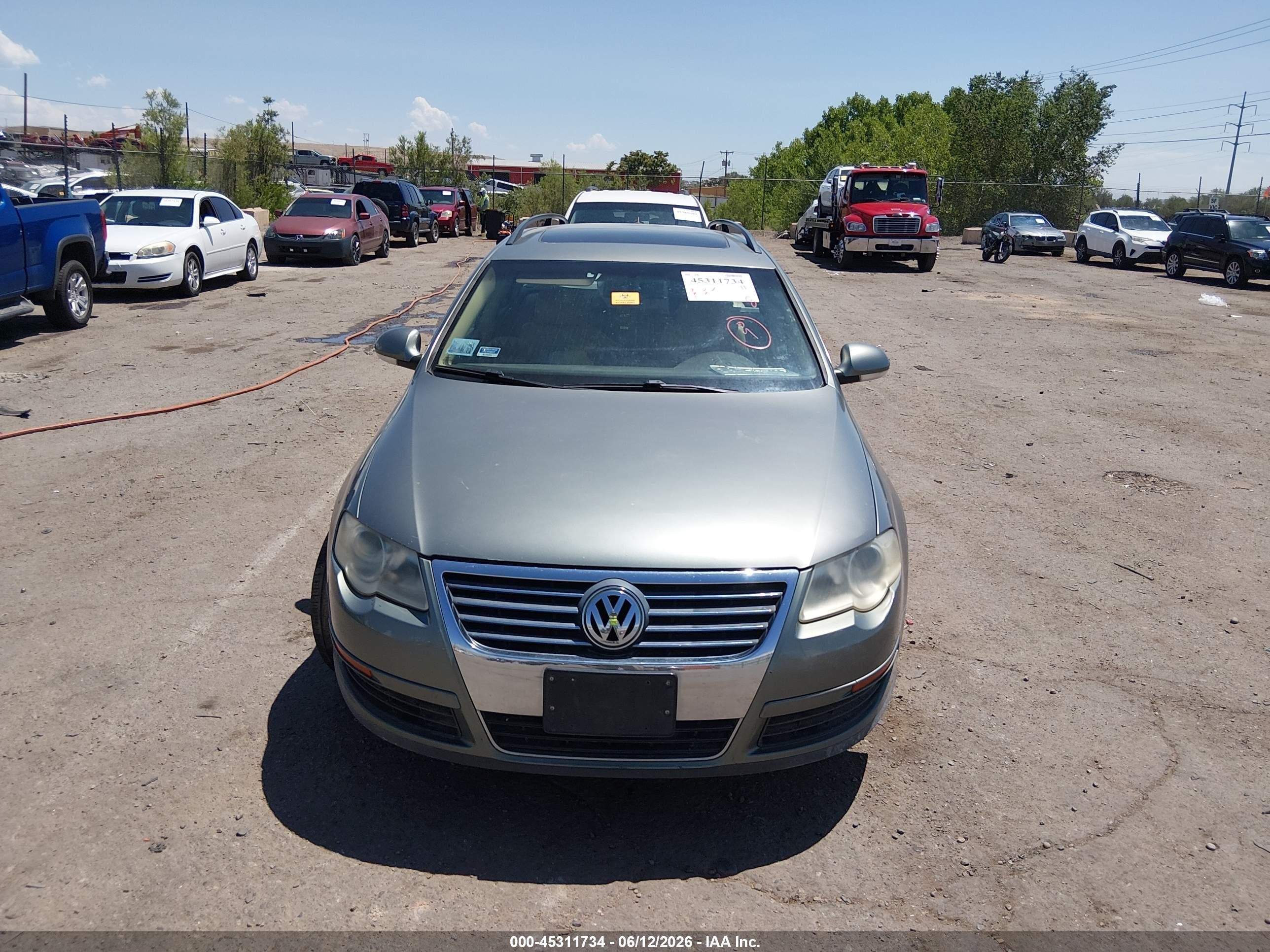 2007 Volkswagen Passat 3.6 Gray vin: WVWMU73C17E008755