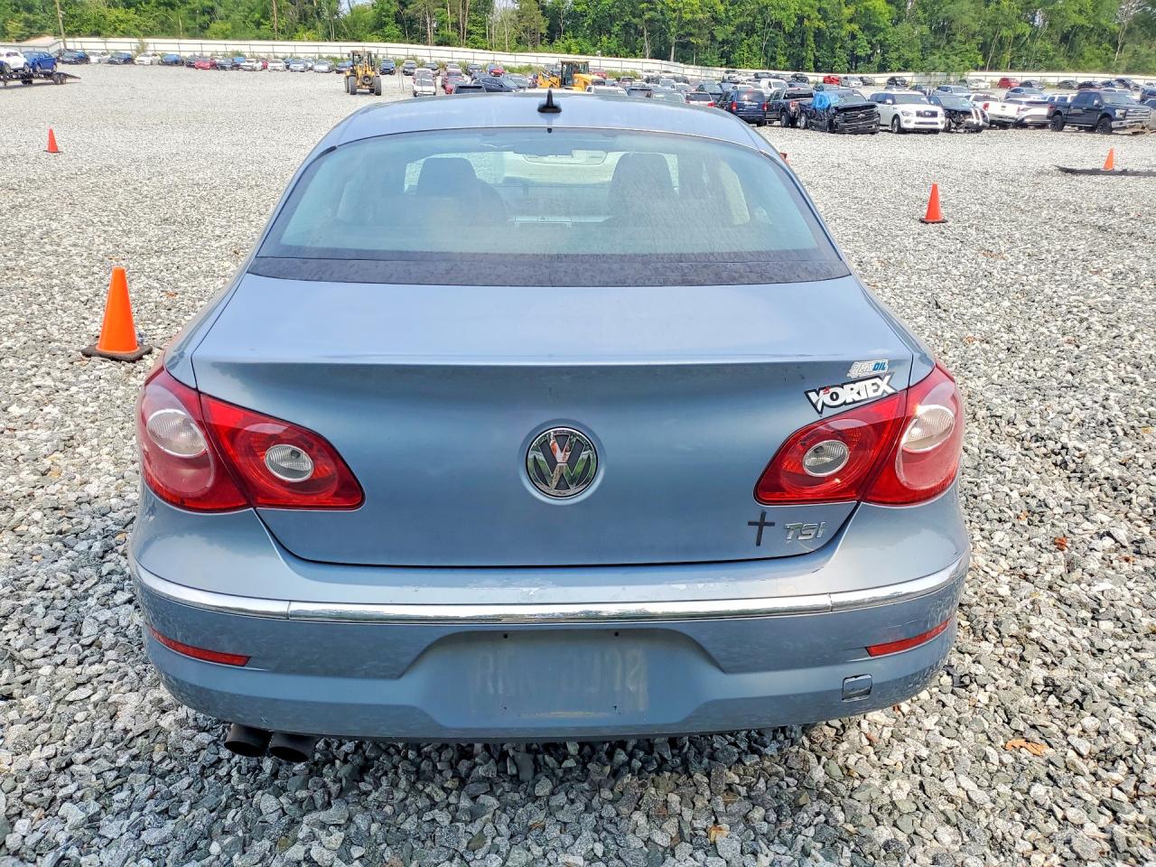 2009 Volkswagen Cc Sport Blue vin: WVWNL73C39E523055