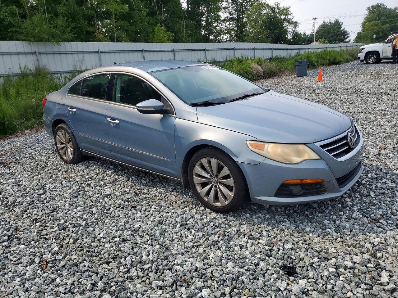 2009 Volkswagen Cc Sport Blue vin: WVWNL73C39E523055