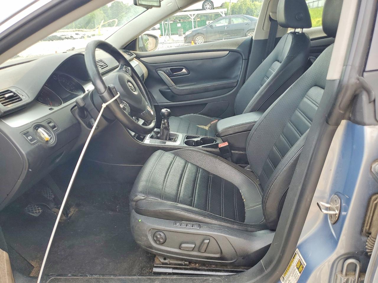 2009 Volkswagen Cc Sport Blue vin: WVWNL73C39E523055