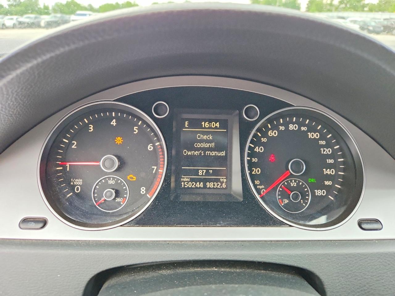 2009 Volkswagen Cc Sport Blue vin: WVWNL73C49E567677
