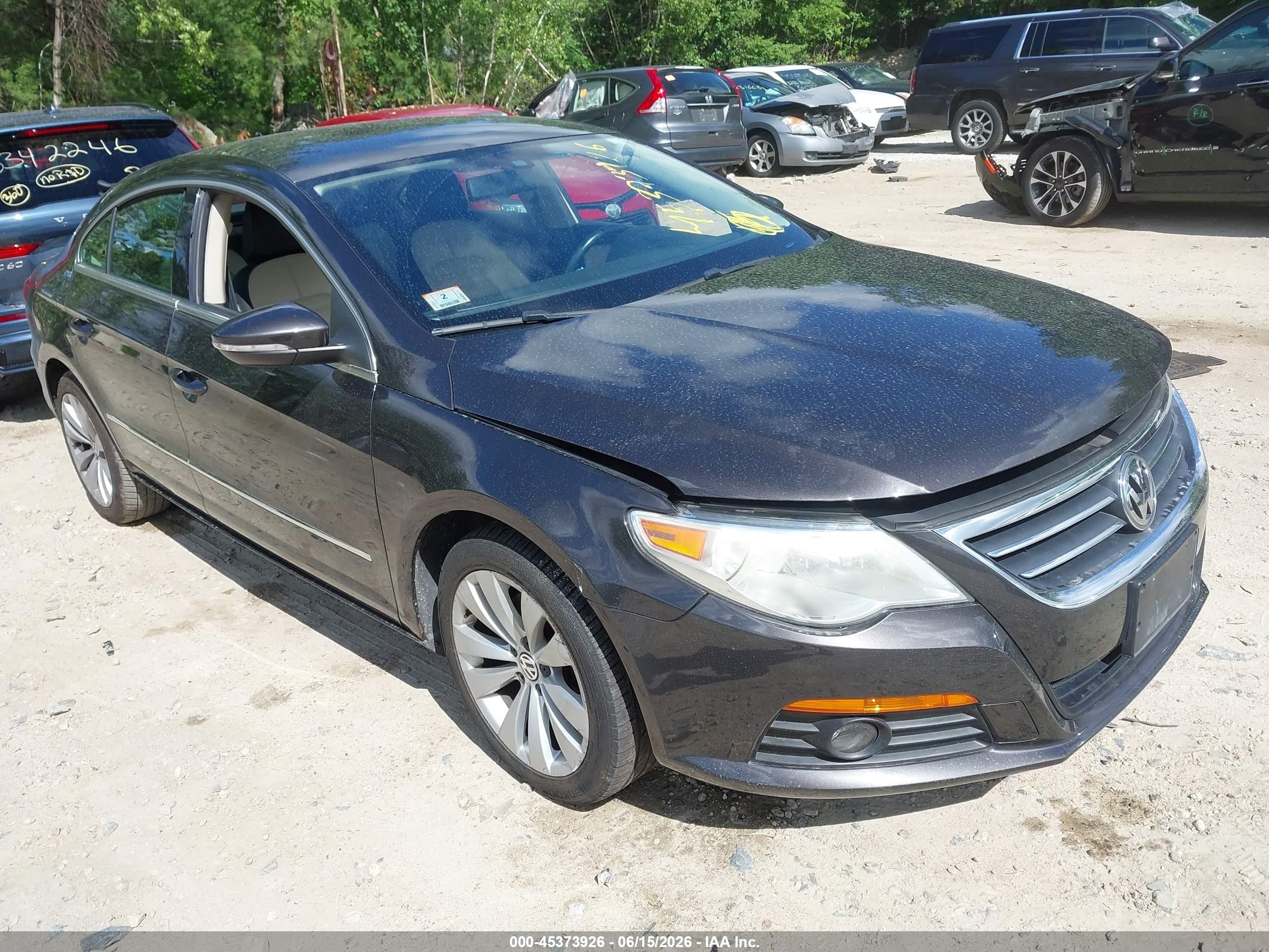 2010 Volkswagen Cc Sport Dark Brown vin: WVWNL7AN1AE520857
