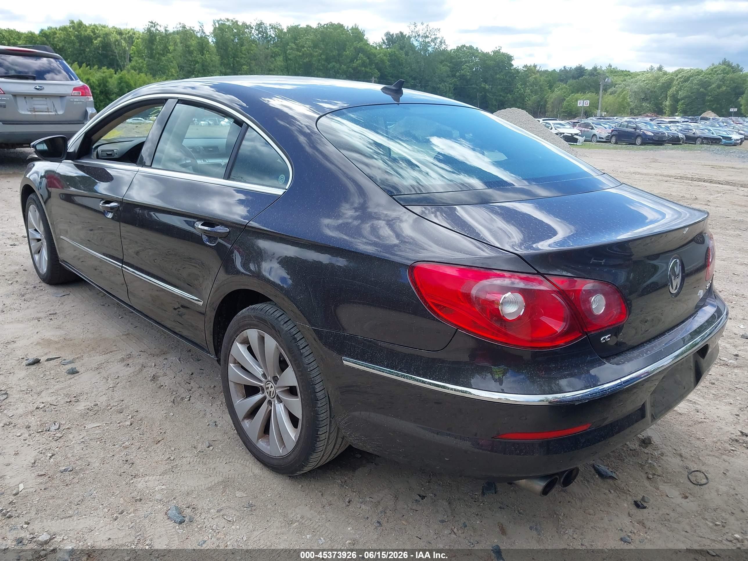 2010 Volkswagen Cc Sport Dark Brown vin: WVWNL7AN1AE520857