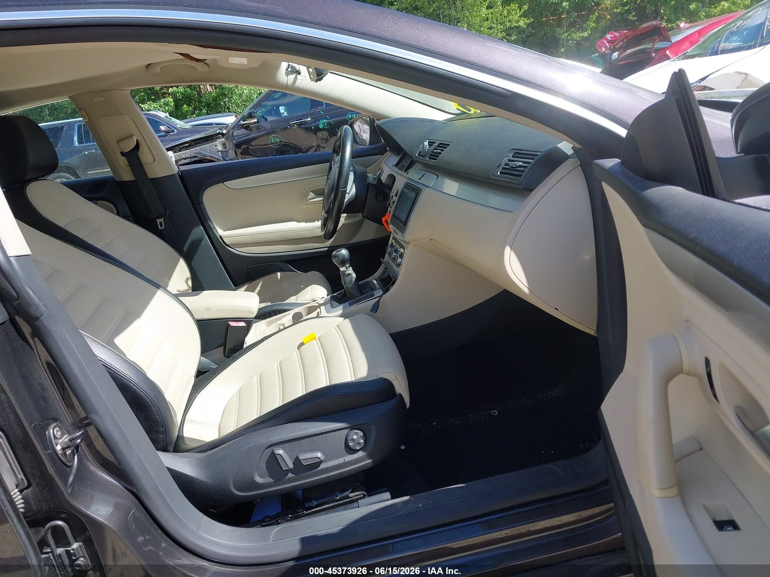 2010 Volkswagen Cc Sport Dark Brown vin: WVWNL7AN1AE520857