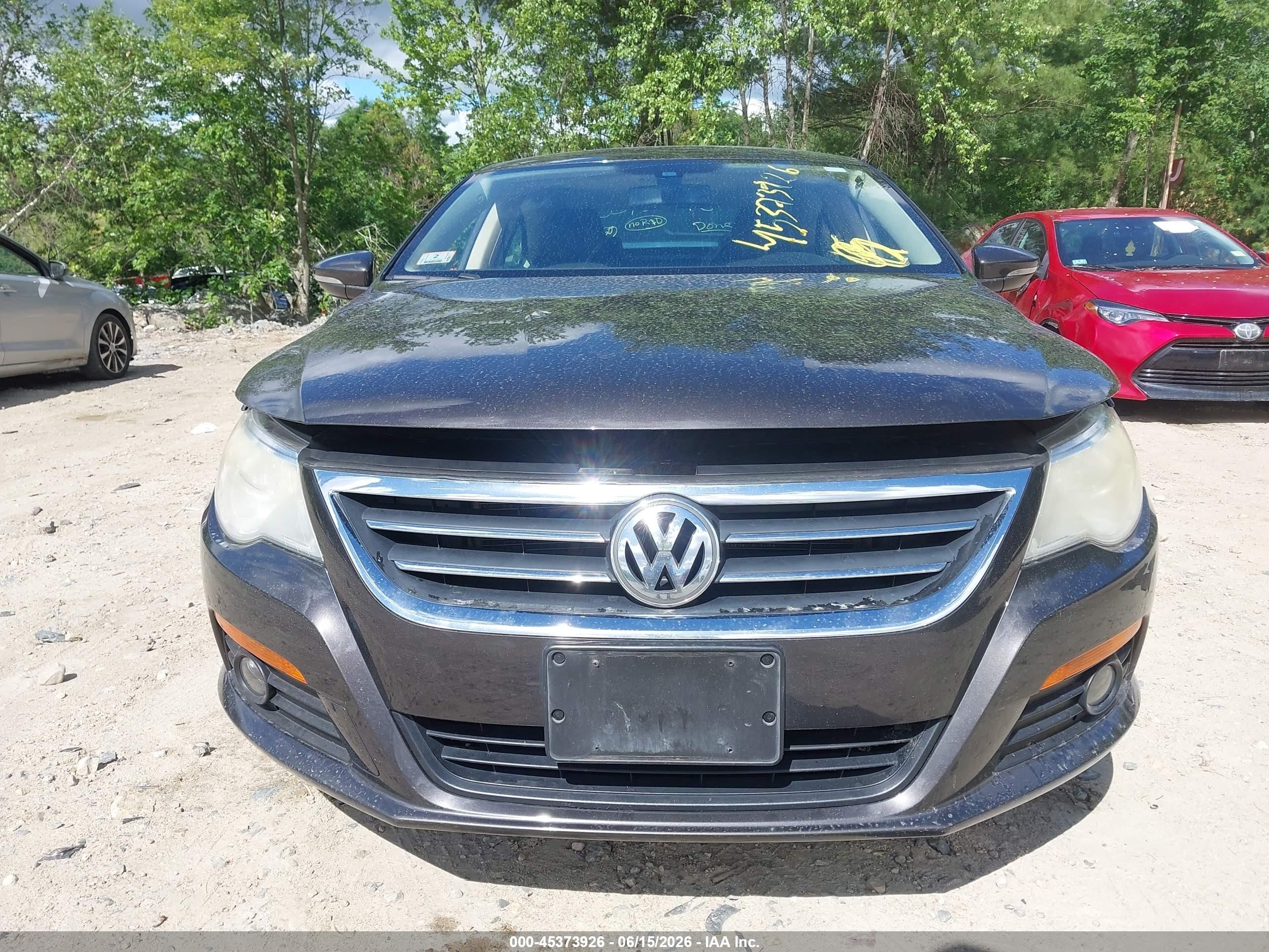 2010 Volkswagen Cc Sport Dark Brown vin: WVWNL7AN1AE520857