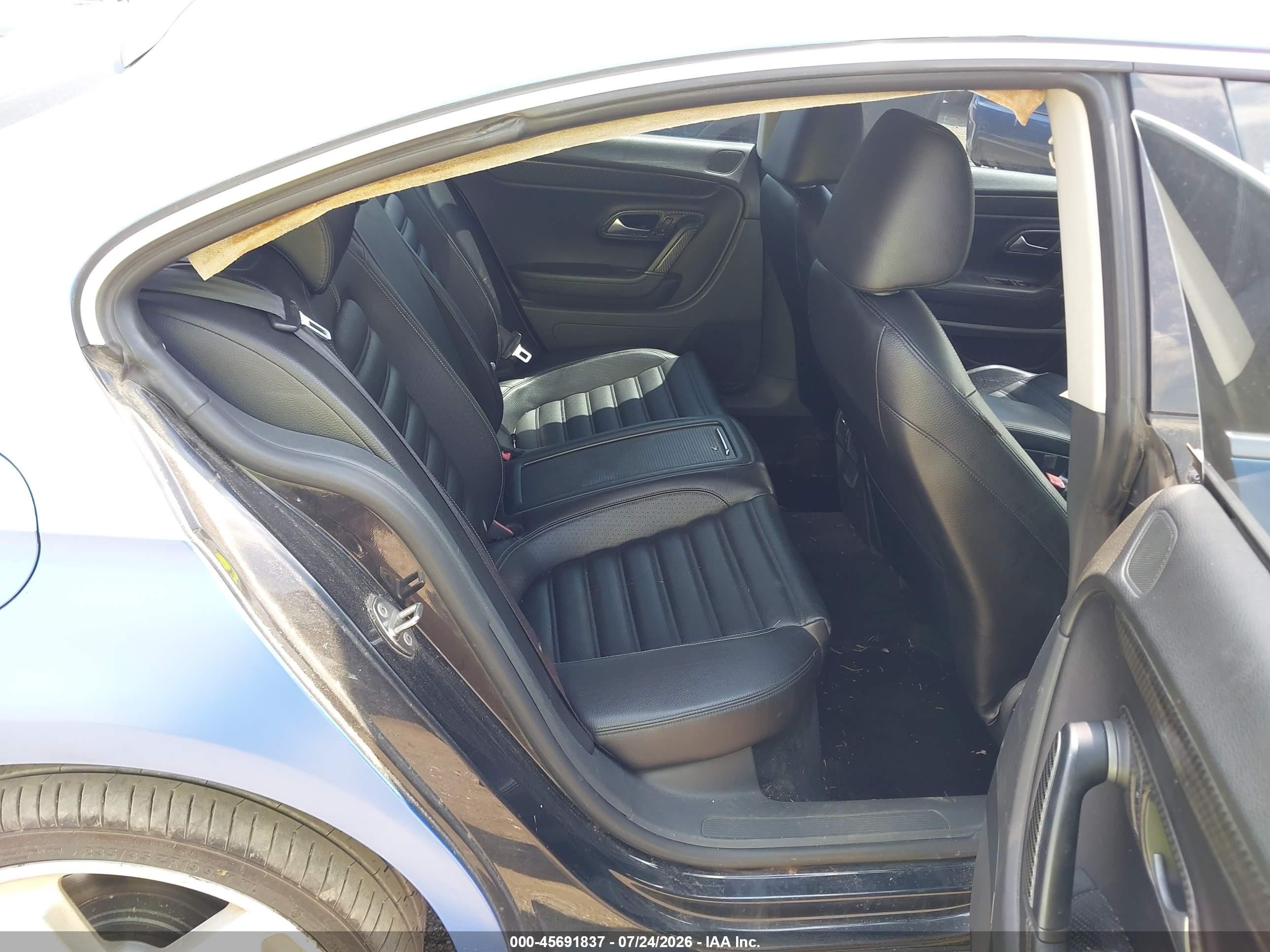 2010 Volkswagen Cc Sport Blue vin: WVWNL7AN5AE506315