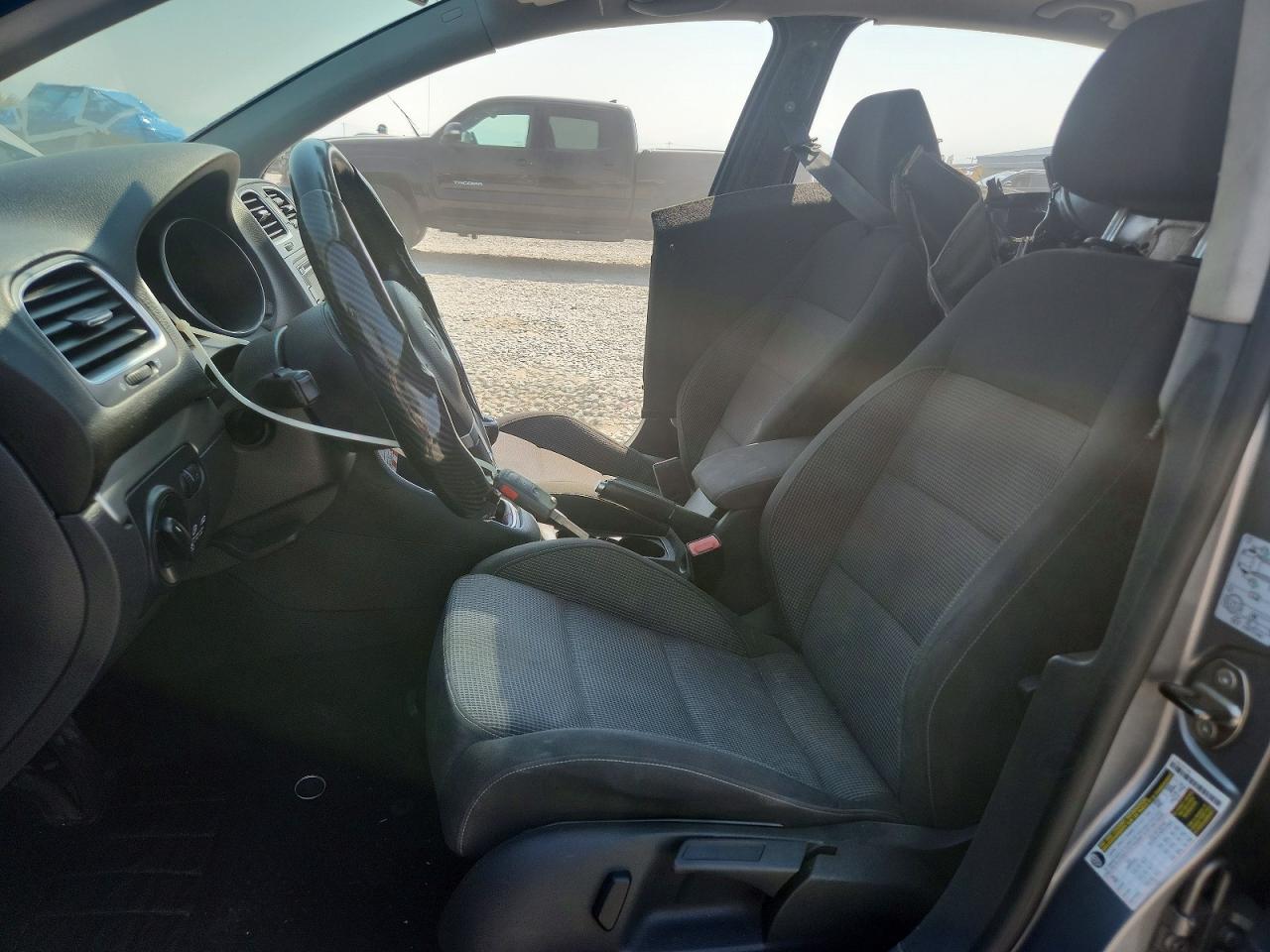 2012 Volkswagen Golf Gray vin: WVWNM7AJ0CW045936
