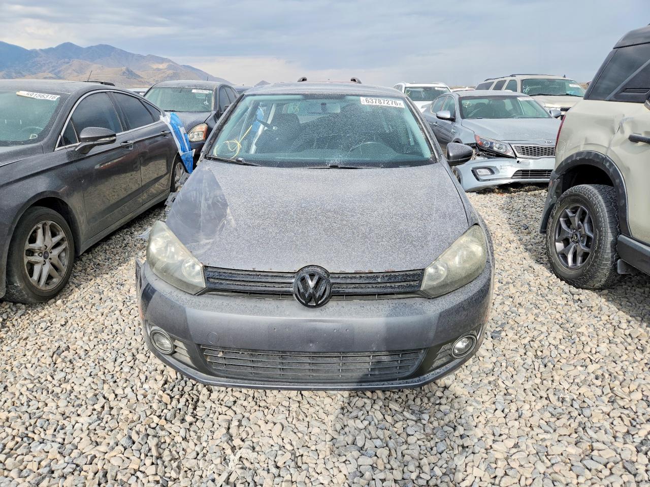 2012 Volkswagen Golf Gray vin: WVWNM7AJ0CW045936