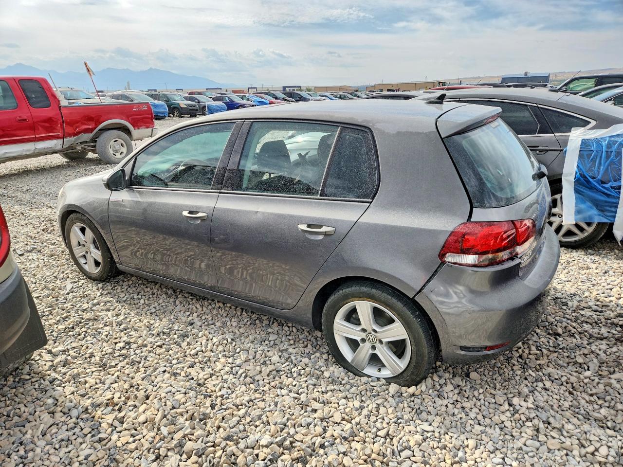 2012 Volkswagen Golf Gray vin: WVWNM7AJ0CW045936
