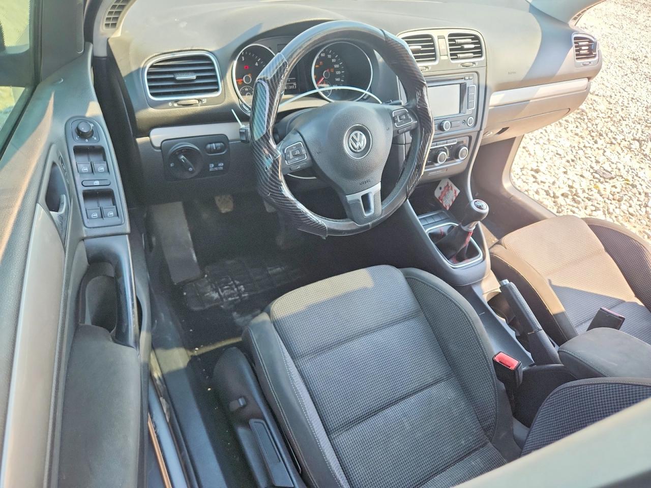 2012 Volkswagen Golf Gray vin: WVWNM7AJ0CW045936