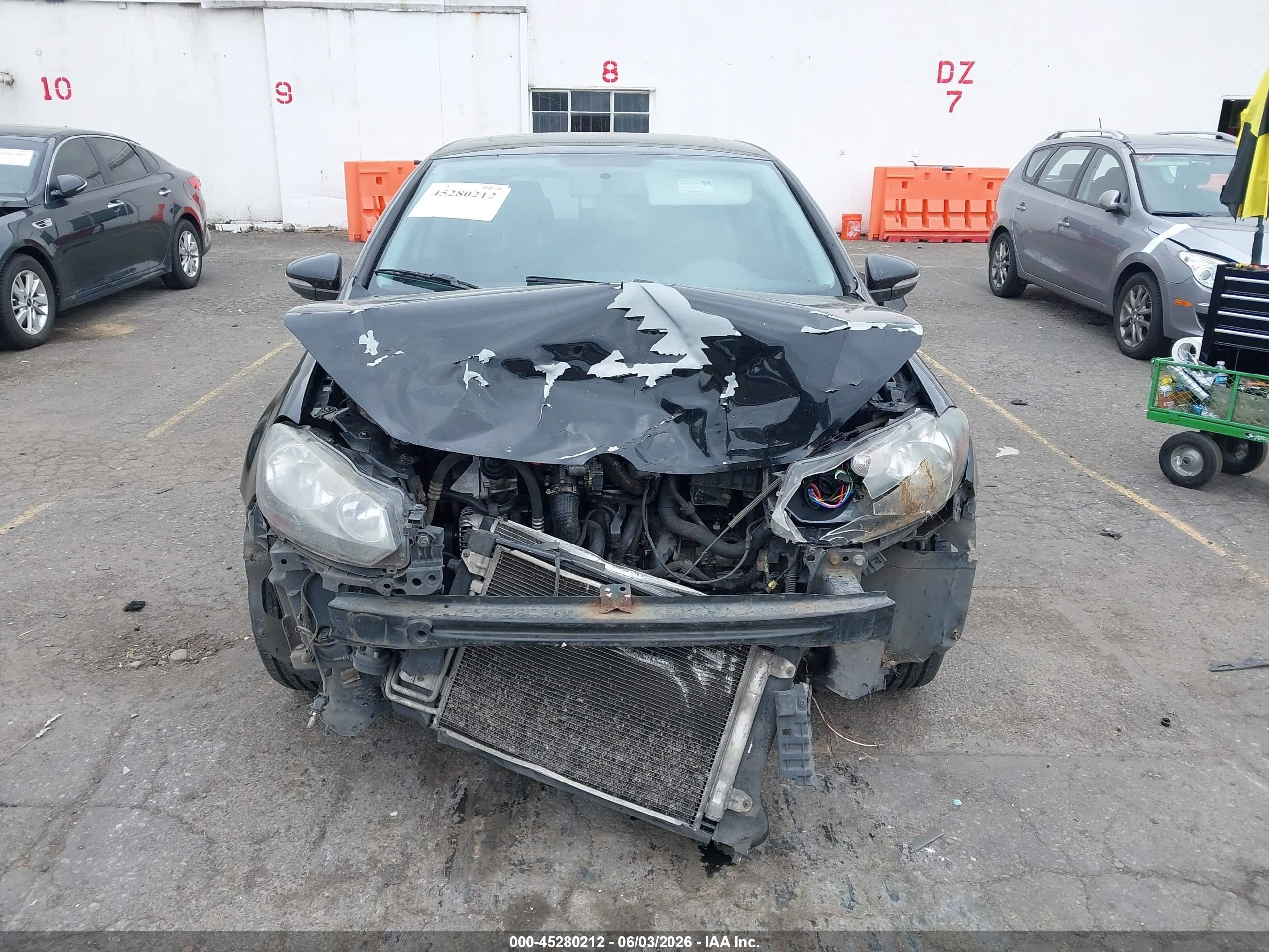 2011 Volkswagen Golf Tdi 4-door Black vin: WVWNM7AJ2BW141114