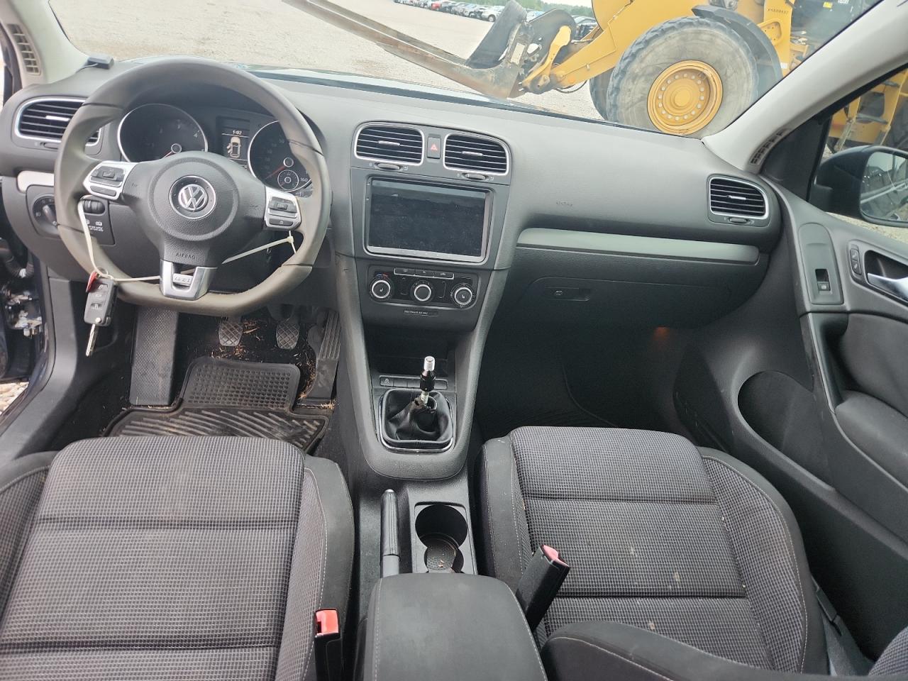 2011 Volkswagen Golf Синий vin: WVWNM7AJ3BW204768