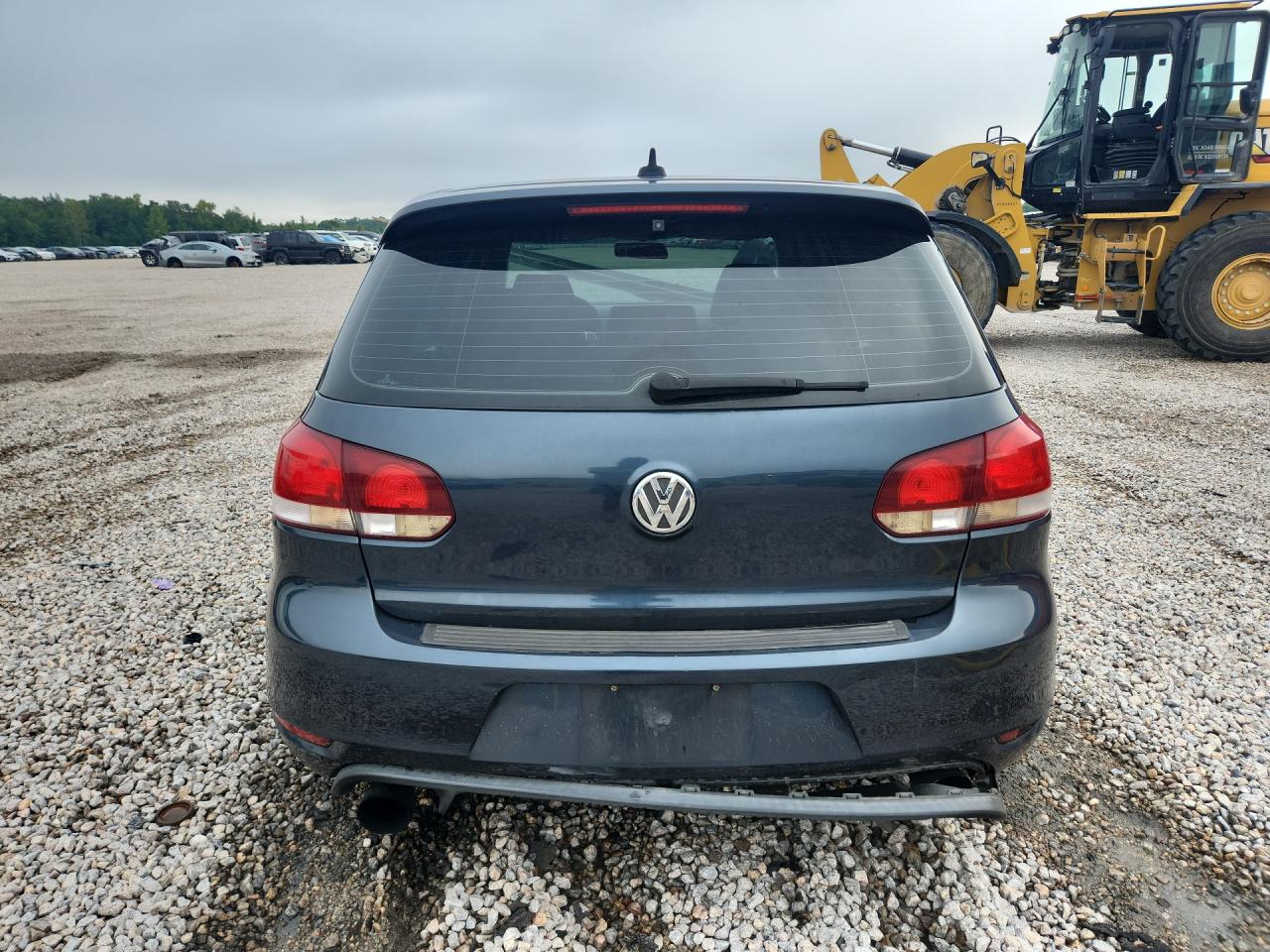 2011 Volkswagen Golf Синий vin: WVWNM7AJ3BW204768