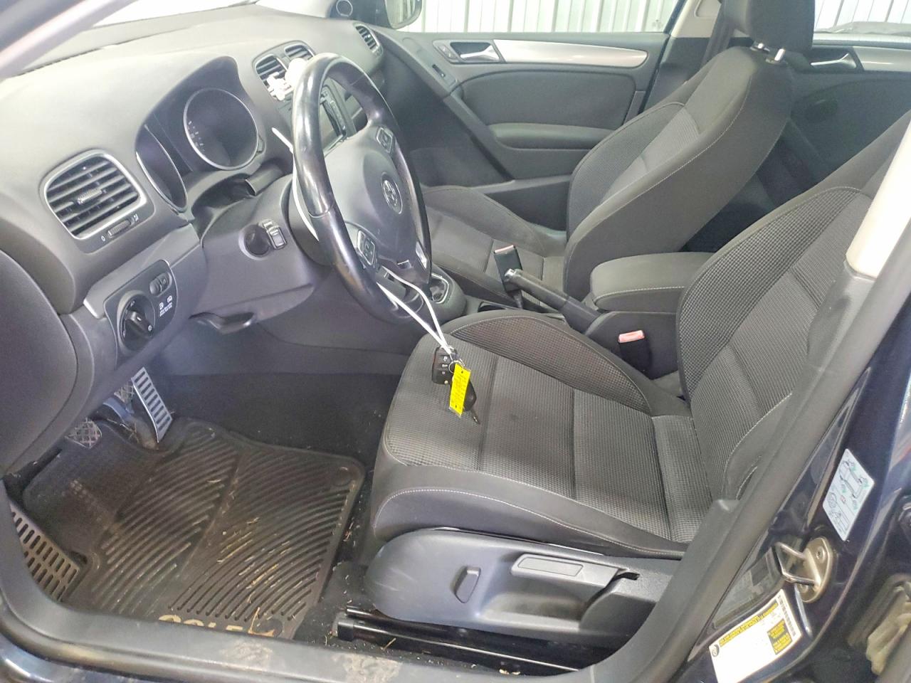 2012 Volkswagen Golf Blue vin: WVWNM7AJ3CW247136