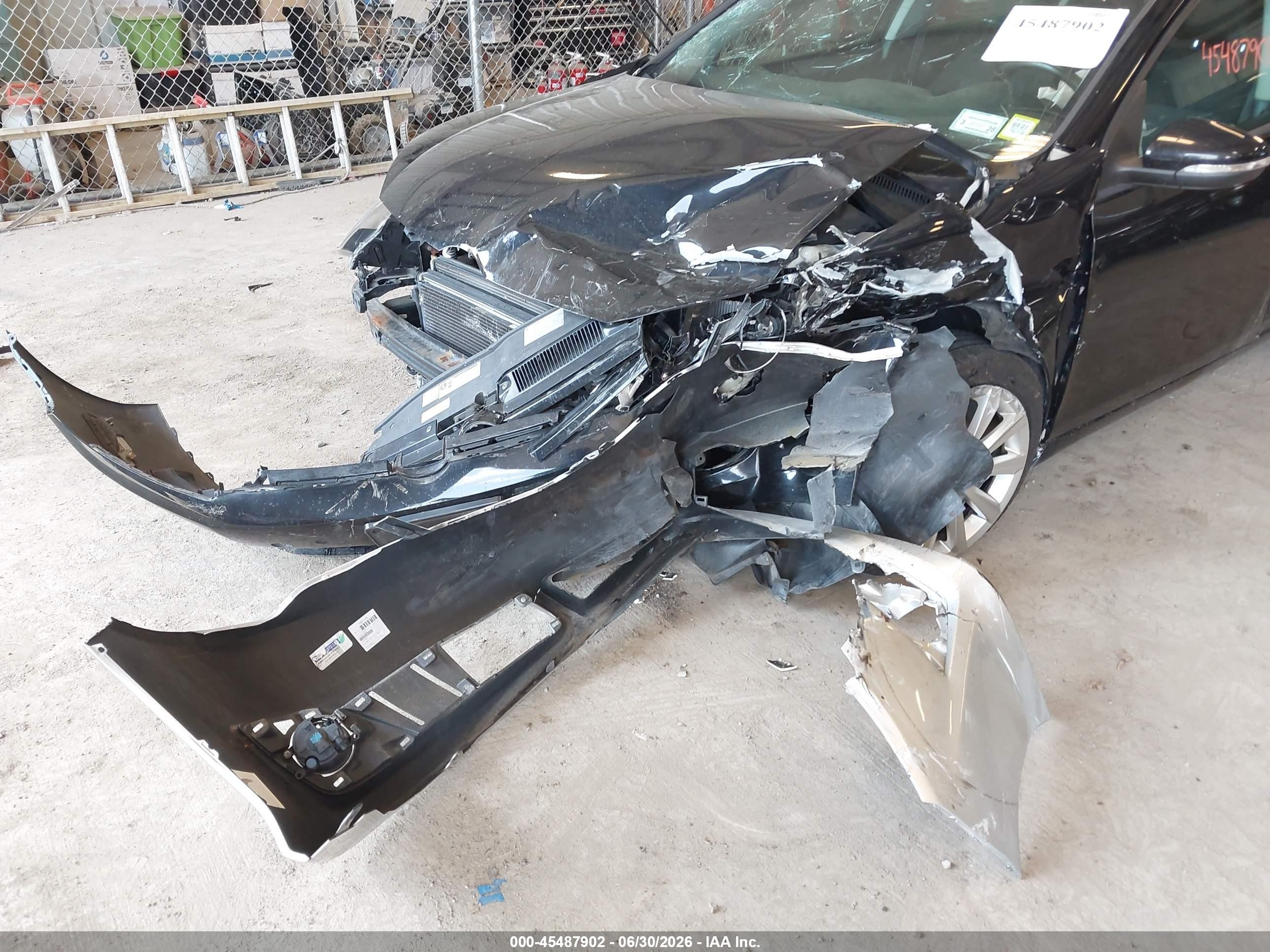 2012 Volkswagen Golf Tdi 4-door Black vin: WVWNM7AJ4CW286396