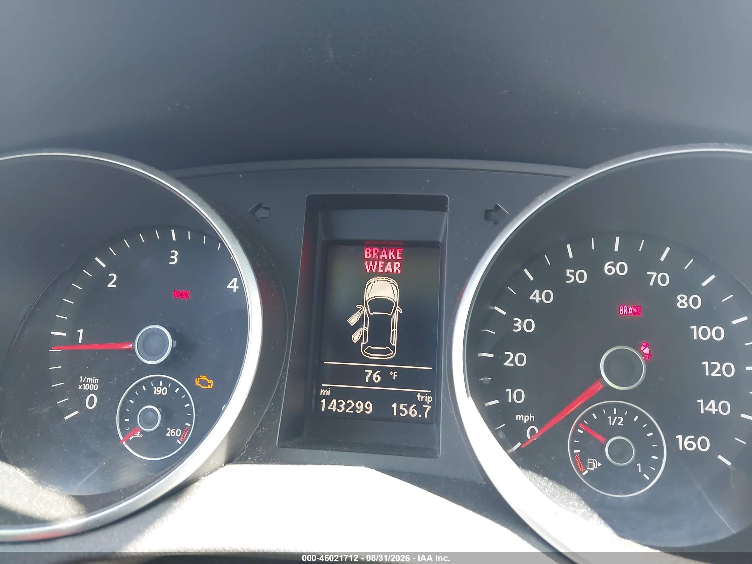 2013 Volkswagen Golf 2.0l Tdi 4-door Gray vin: WVWNM7AJ5DW132412