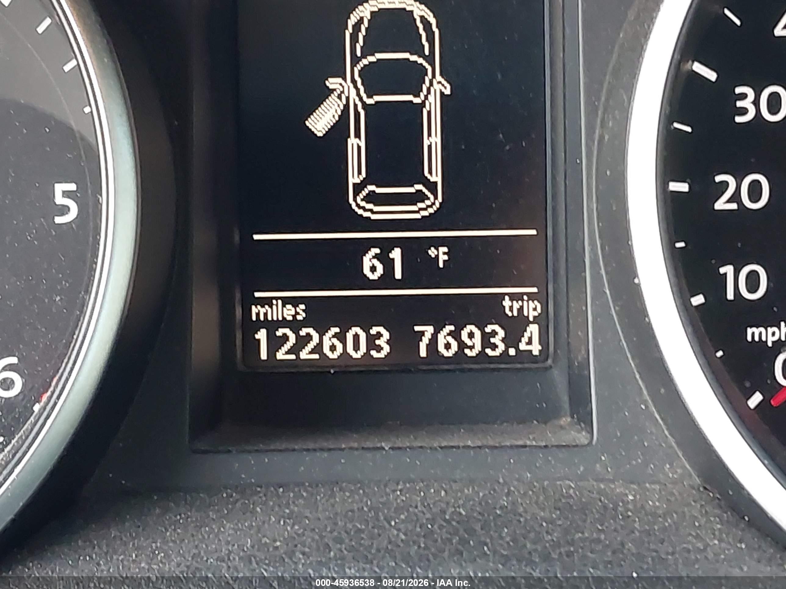 2012 Volkswagen Golf Tdi 4-door Blue vin: WVWNM7AJ6CW251908