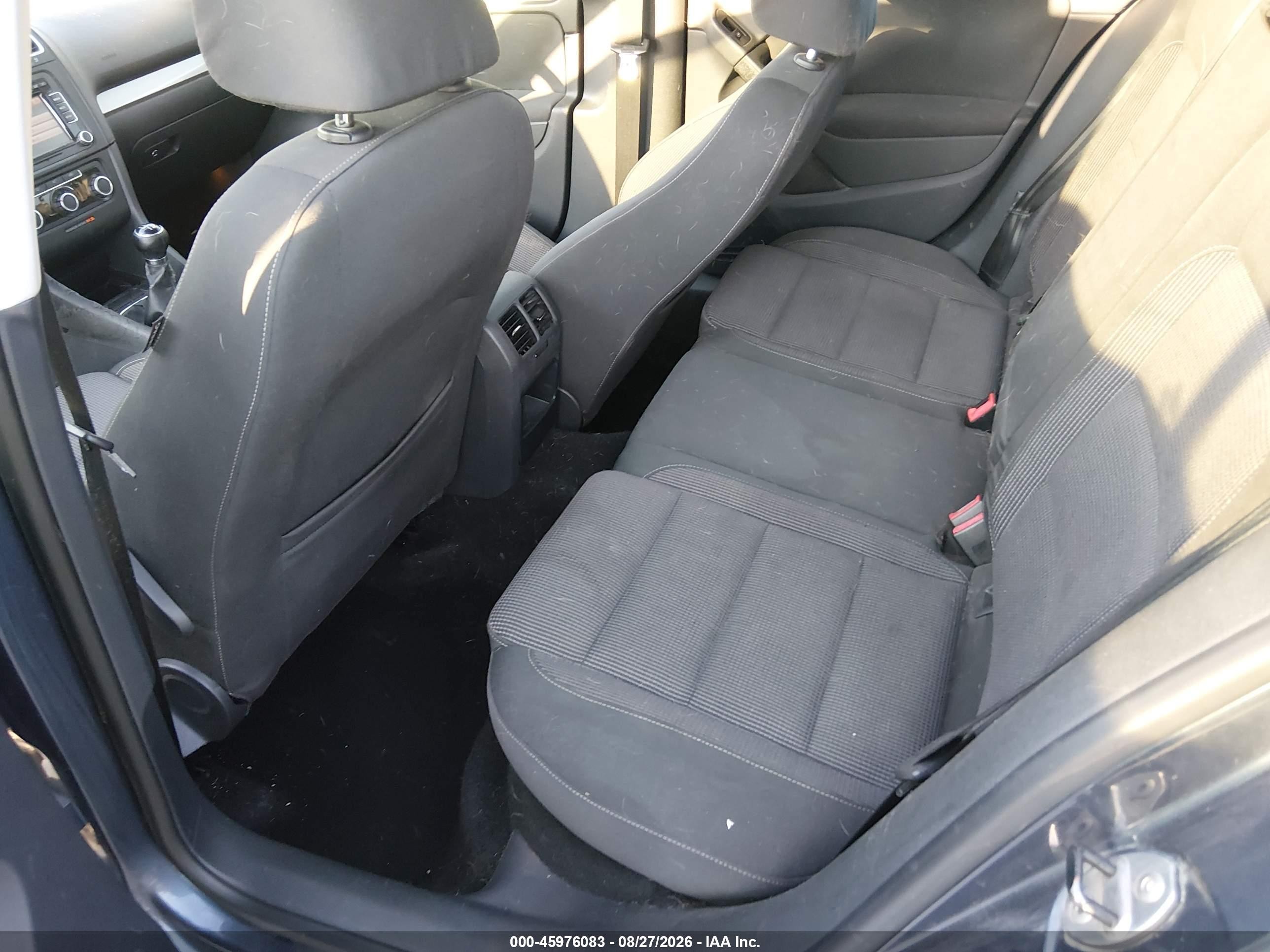 2011 Volkswagen Golf Tdi 4-door Blue vin: WVWNM7AJ9BW043326