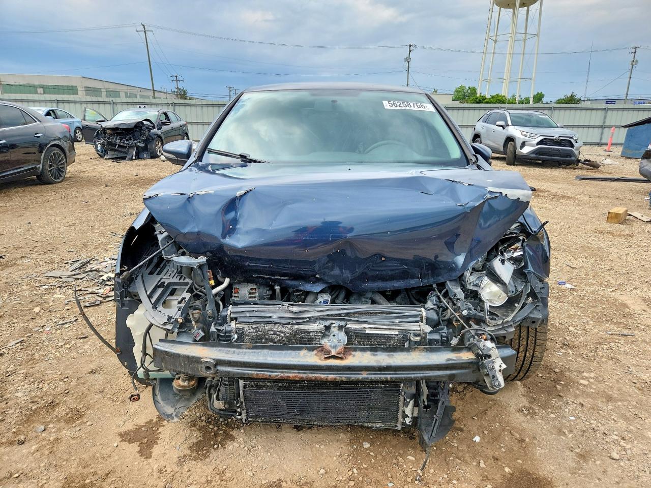 2012 Volkswagen Golf Blue vin: WVWNM7AJXCW213307