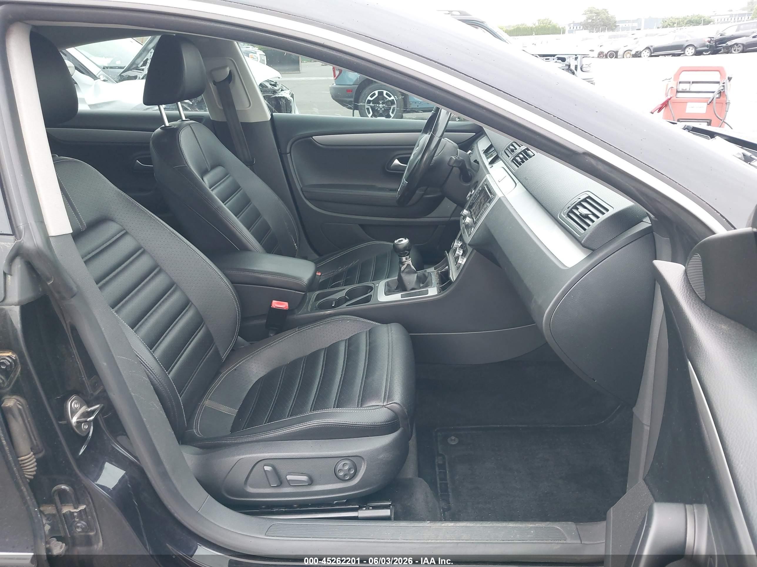 2011 Volkswagen Cc Sport Black vin: WVWNP7AN2BE728431