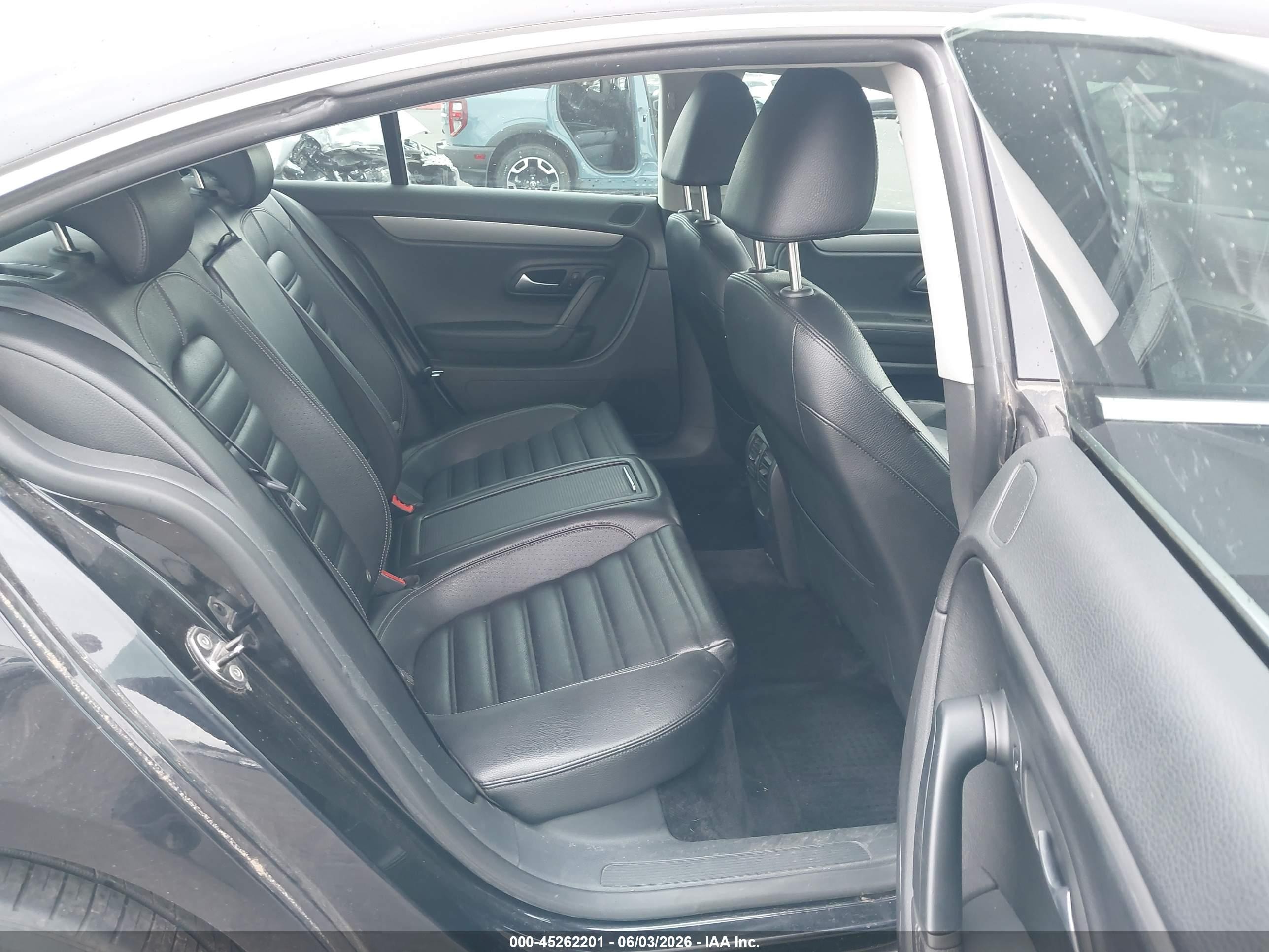 2011 Volkswagen Cc Sport Black vin: WVWNP7AN2BE728431