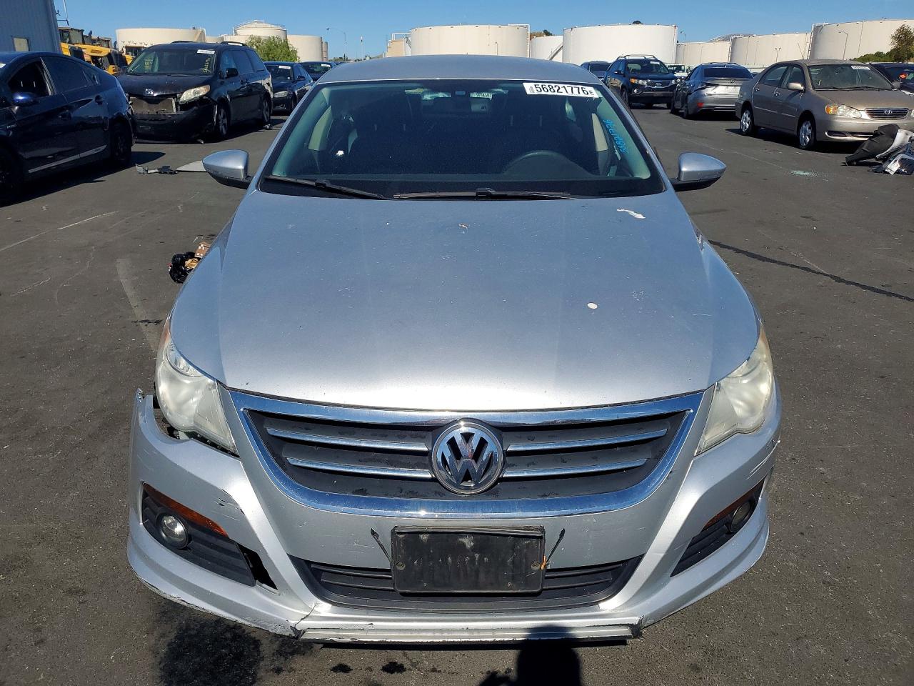 2012 Volkswagen Cc Silver vin: WVWNP7AN5CE508430
