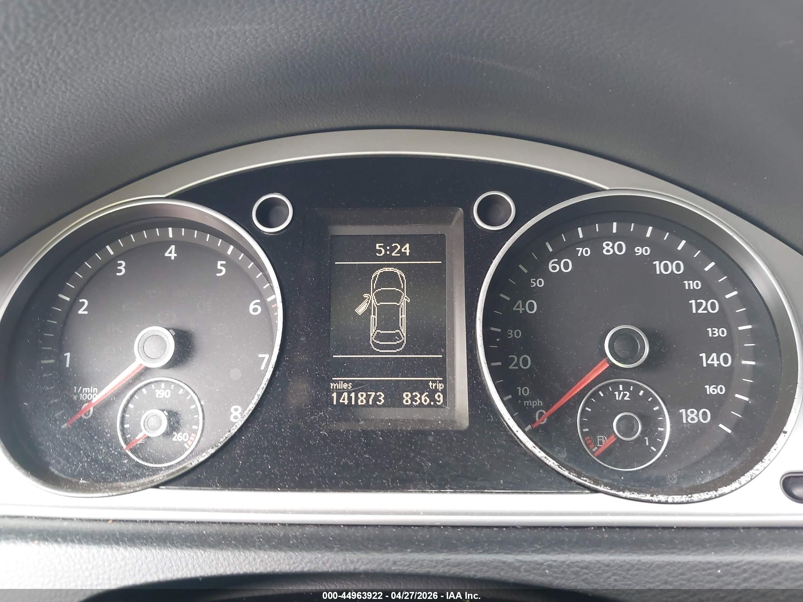 2012 Volkswagen Cc Sport Gray vin: WVWNP7AN6CE533935