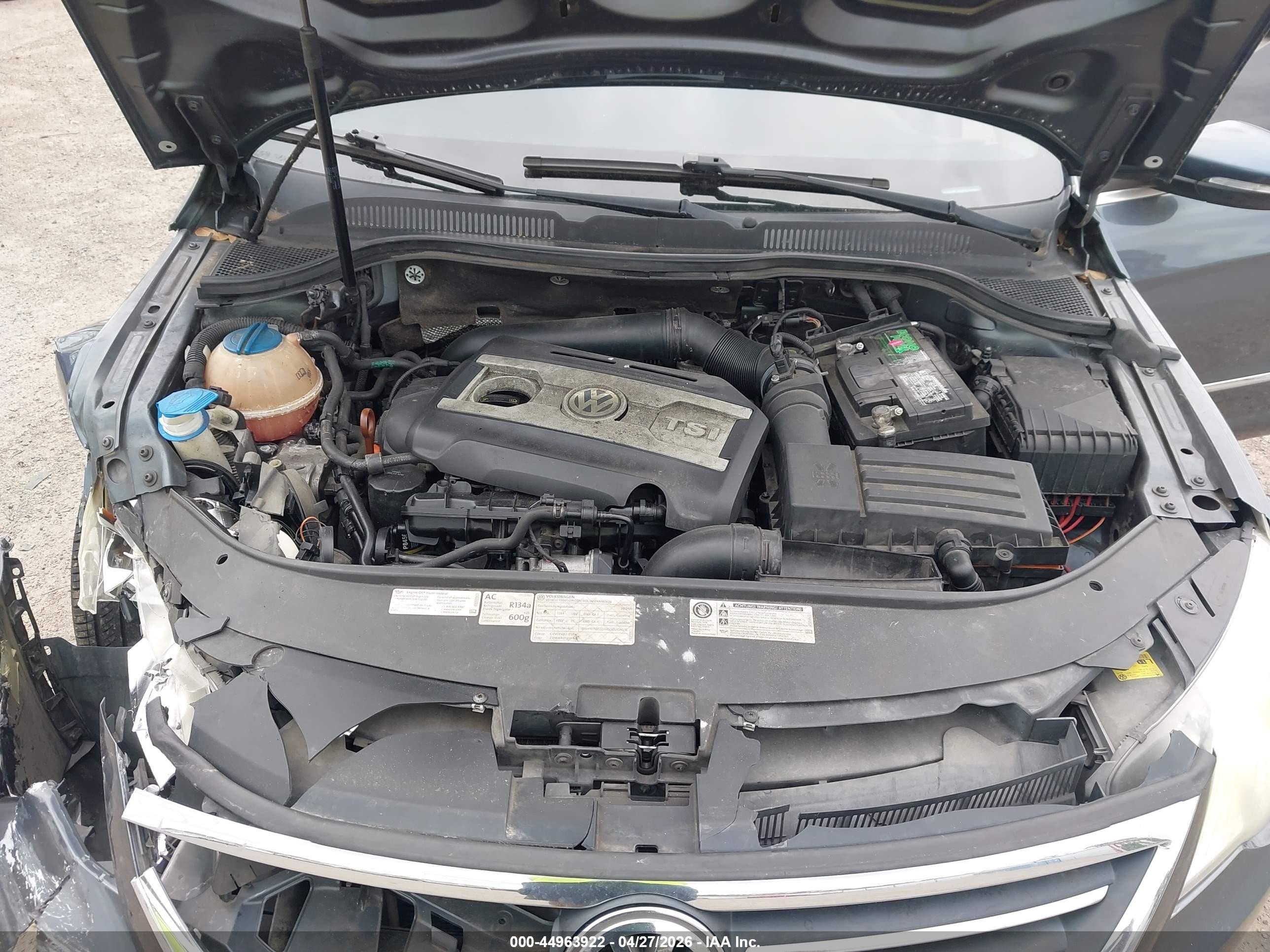 2012 Volkswagen Cc Sport Gray vin: WVWNP7AN6CE533935