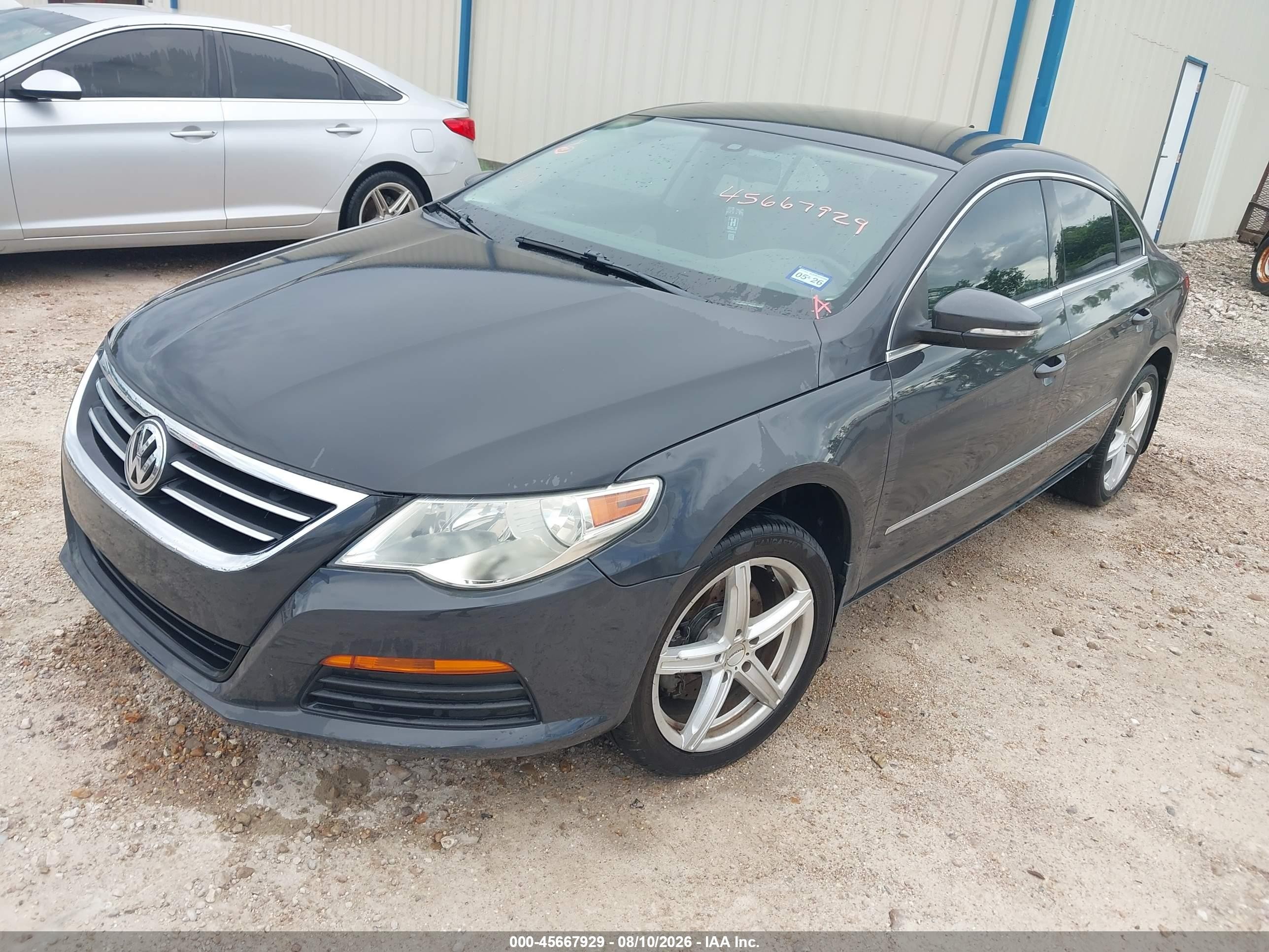2012 Volkswagen Cc Sport Серый vin: WVWNP7ANXCE528480