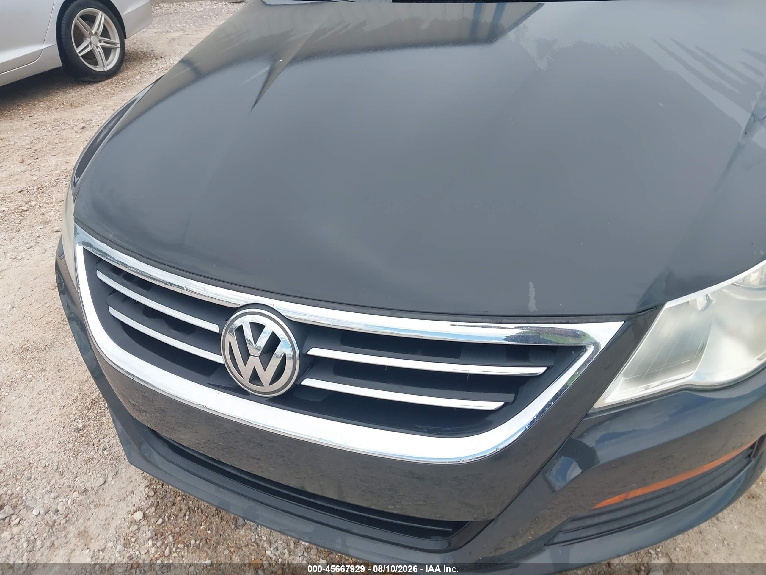 2012 Volkswagen Cc Sport Серый vin: WVWNP7ANXCE528480