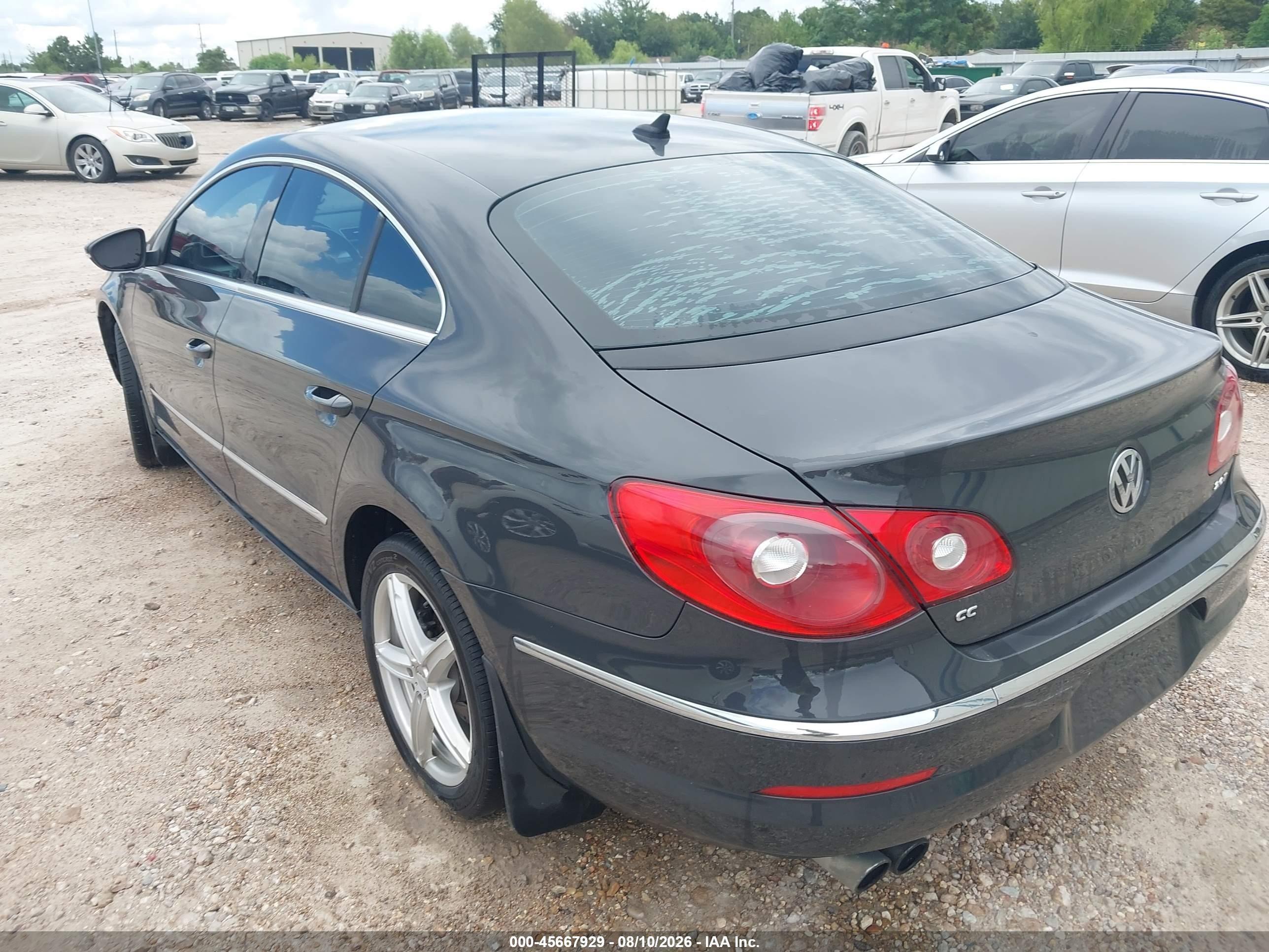 2012 Volkswagen Cc Sport Серый vin: WVWNP7ANXCE528480
