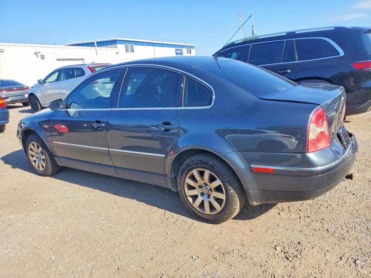 2003 Volkswagen Passat Gls Серый vin: WVWPD23B53P274866