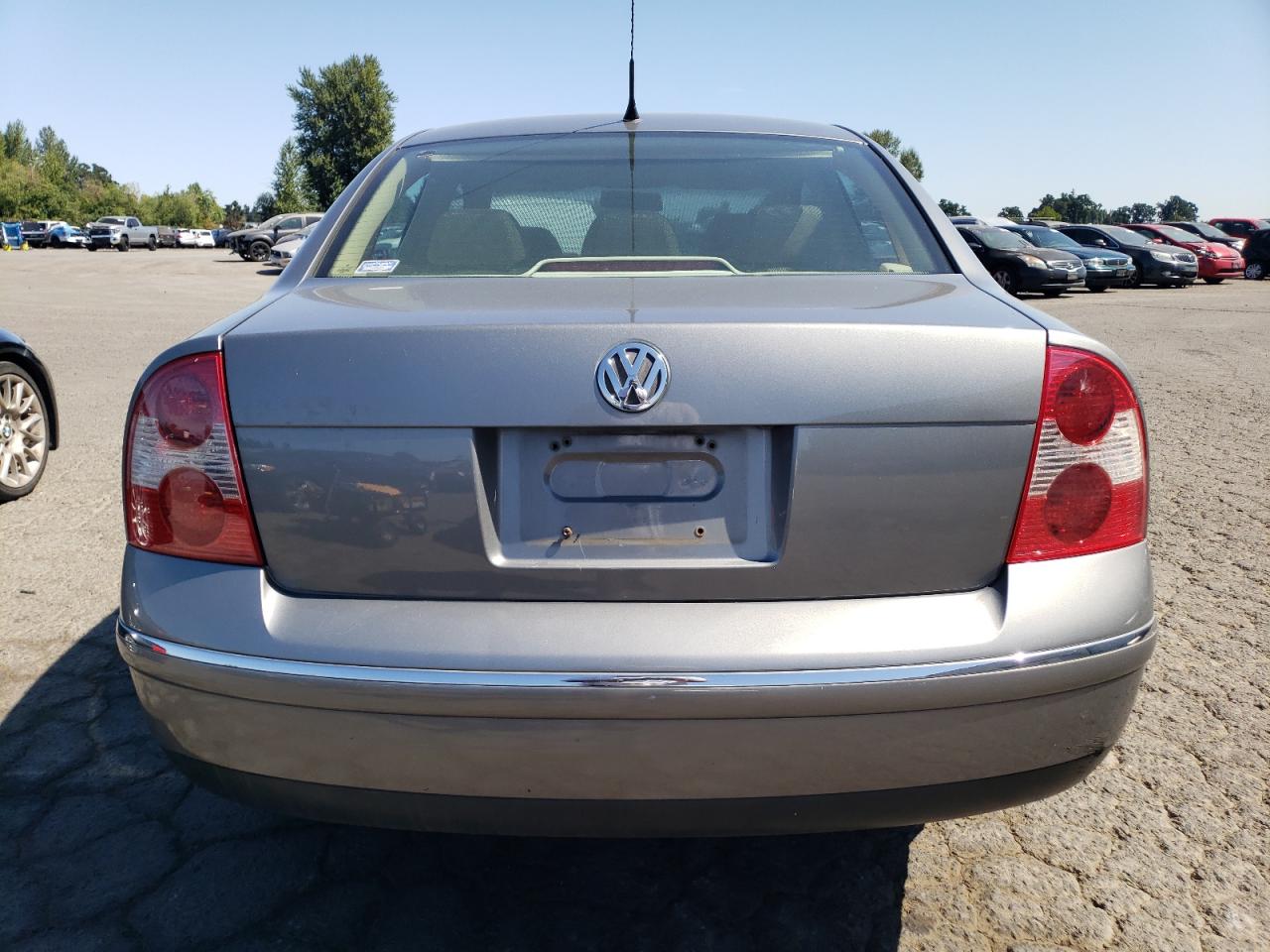 2001 Volkswagen Passat Gls Gray vin: WVWPD63B01P074014