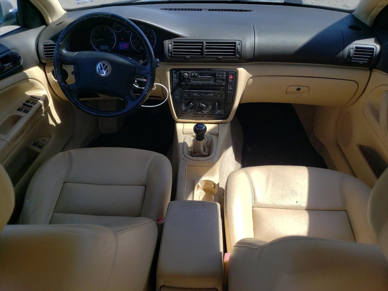 2001 Volkswagen Passat Gls Gray vin: WVWPD63B01P074014