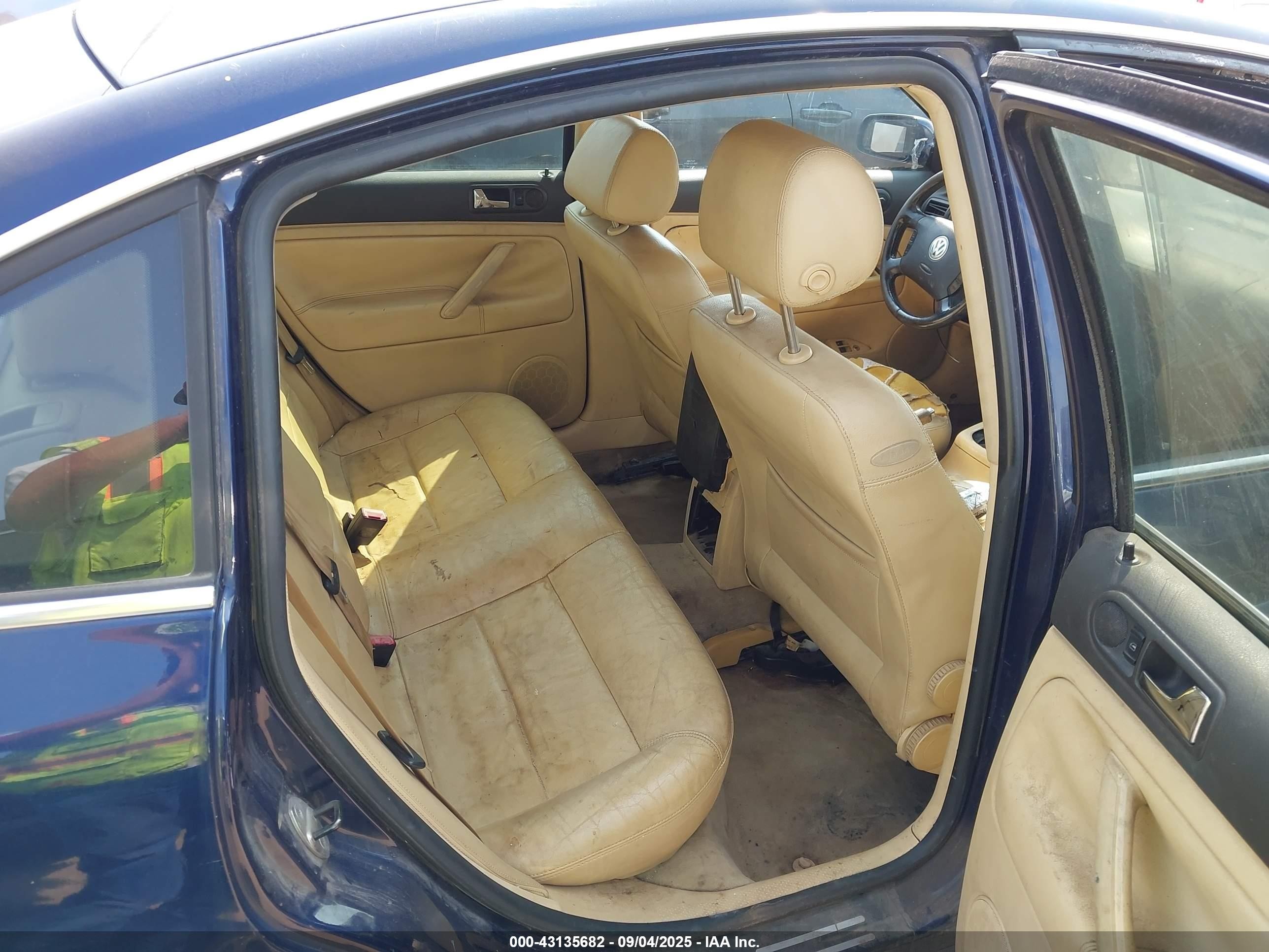 2004 Volkswagen Passat Gls Синий vin: WVWPD63B04E116309
