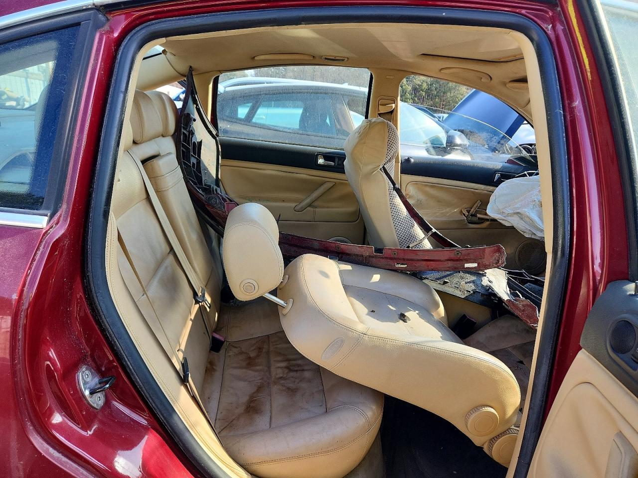 2004 Volkswagen Passat Gls Бордовый vin: WVWPD63B04E129254
