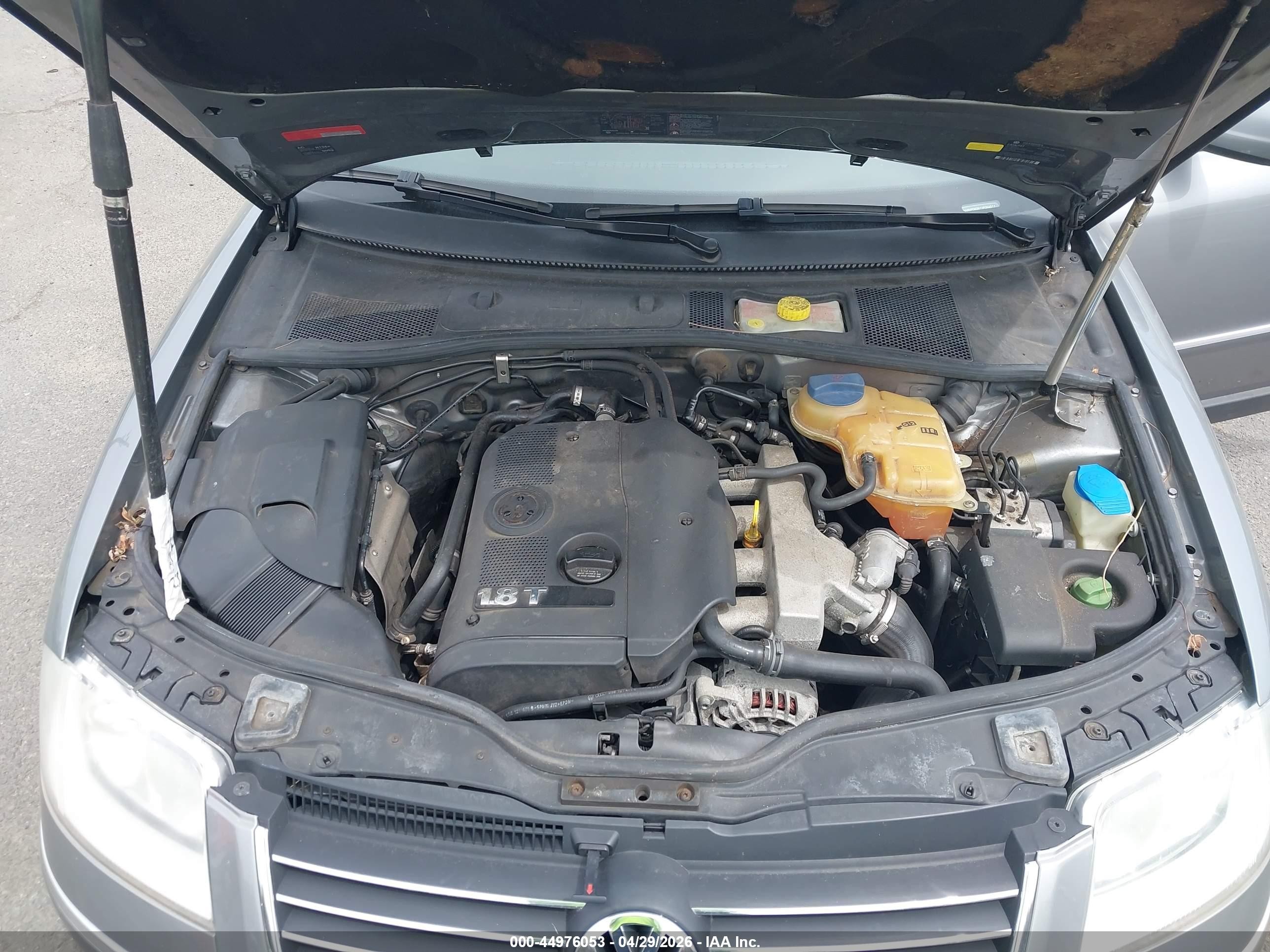 2002 Volkswagen Passat Gls Silver vin: WVWPD63B12P354011