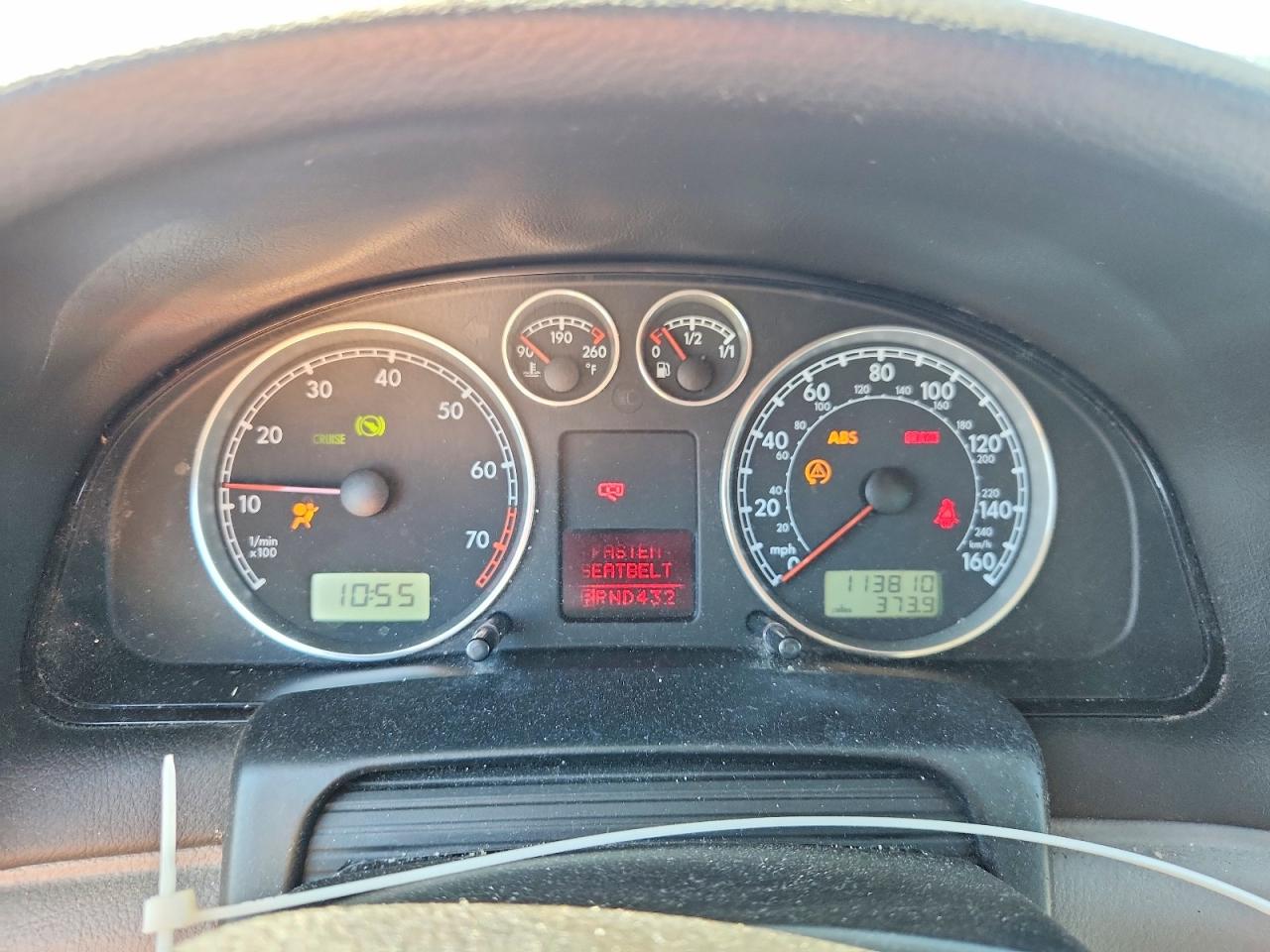 2003 Volkswagen Passat Gls Blue vin: WVWPD63B13P398026