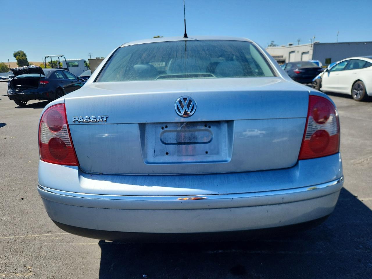 2003 Volkswagen Passat Gls Blue vin: WVWPD63B13P398026