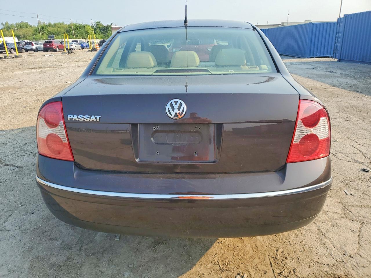 2004 Volkswagen Passat Gls Бордовый vin: WVWPD63B14E165308