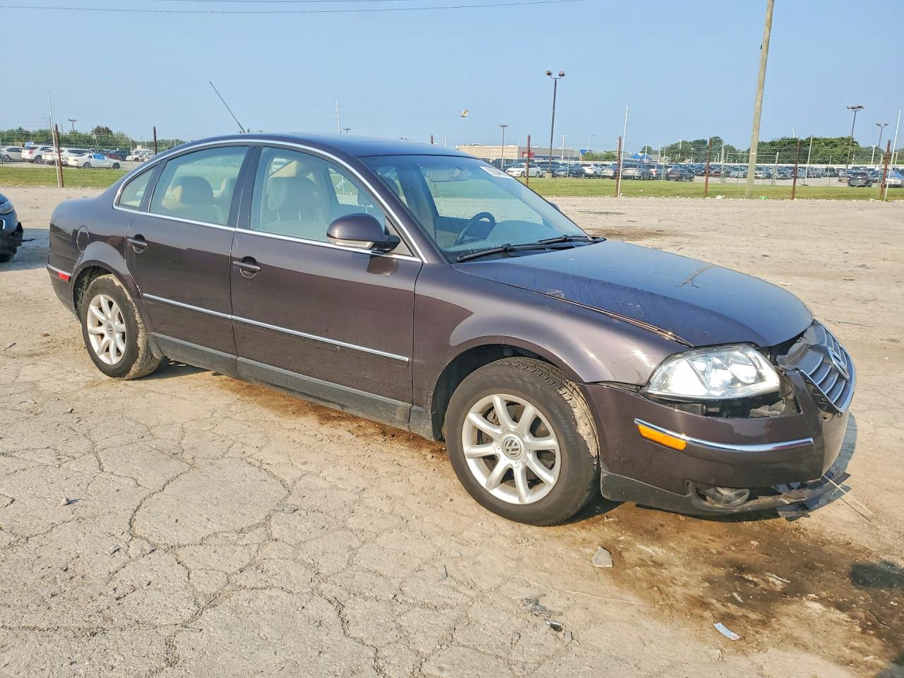 2004 Volkswagen Passat Gls Бордовый vin: WVWPD63B14E165308