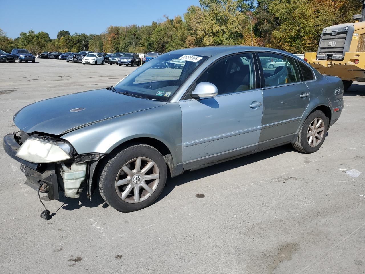 2004 Volkswagen Passat Gls Серебряный vin: WVWPD63B14E181489