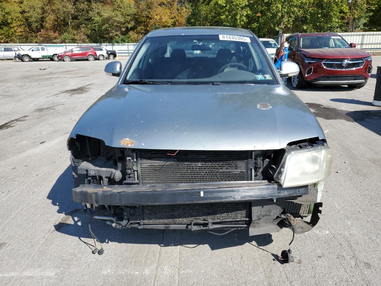 2004 Volkswagen Passat Gls Серебряный vin: WVWPD63B14E181489